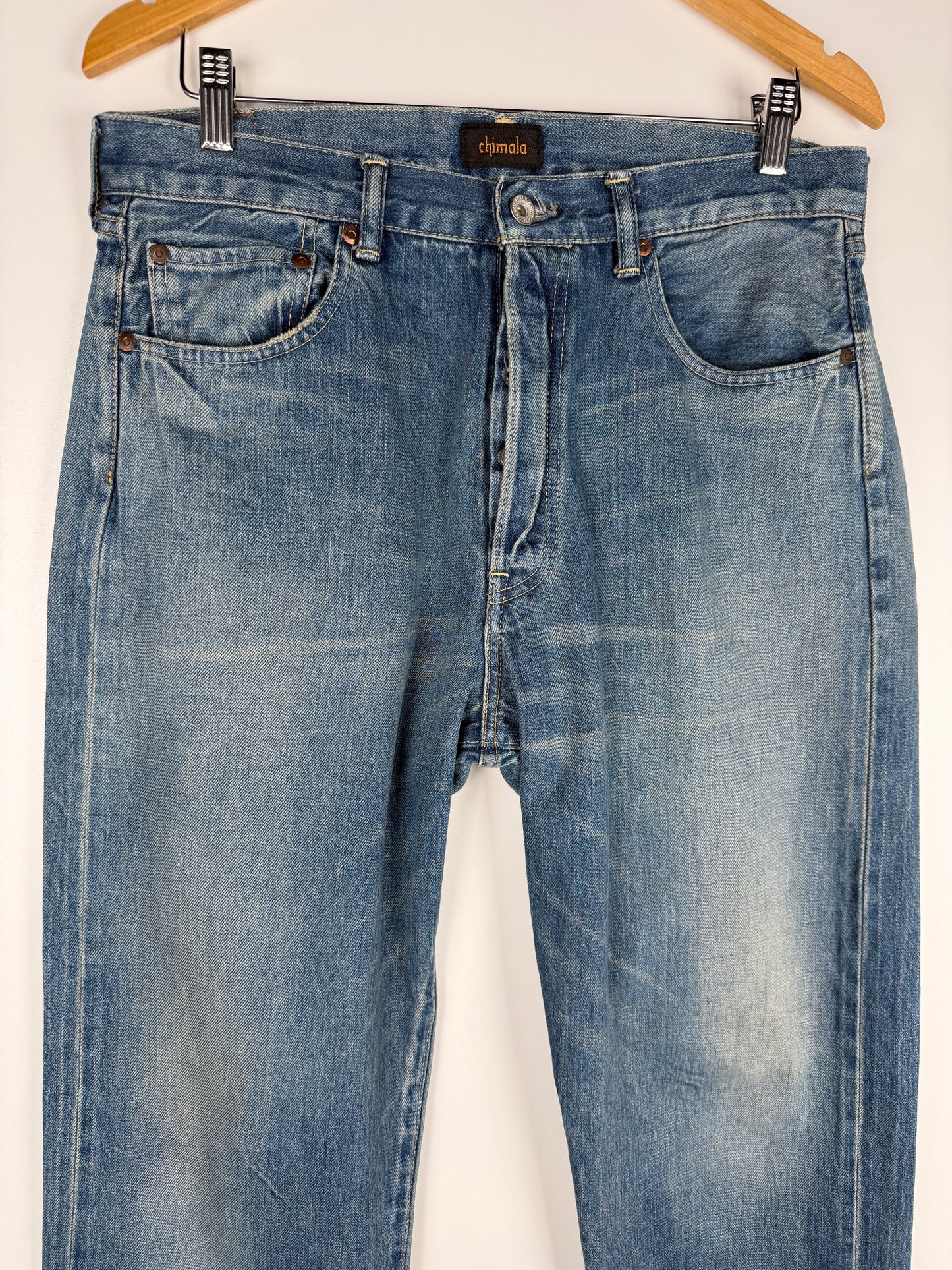 13.5oz Selvedge Straight Cut Jean