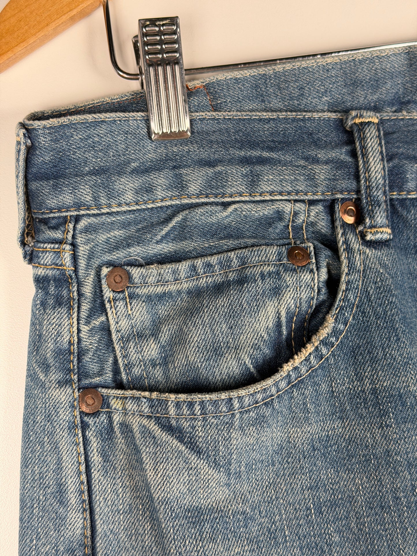 13.5oz Selvedge Straight Cut Jean