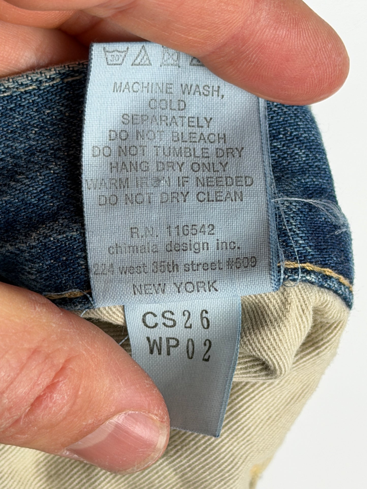 13.5oz Selvedge Straight Cut Jean