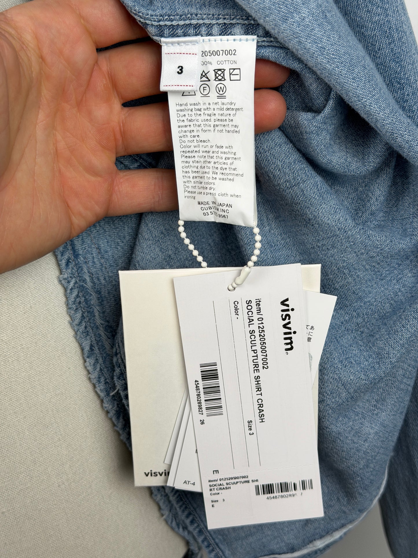 FW25 Social Sculpture Shirt Crash
