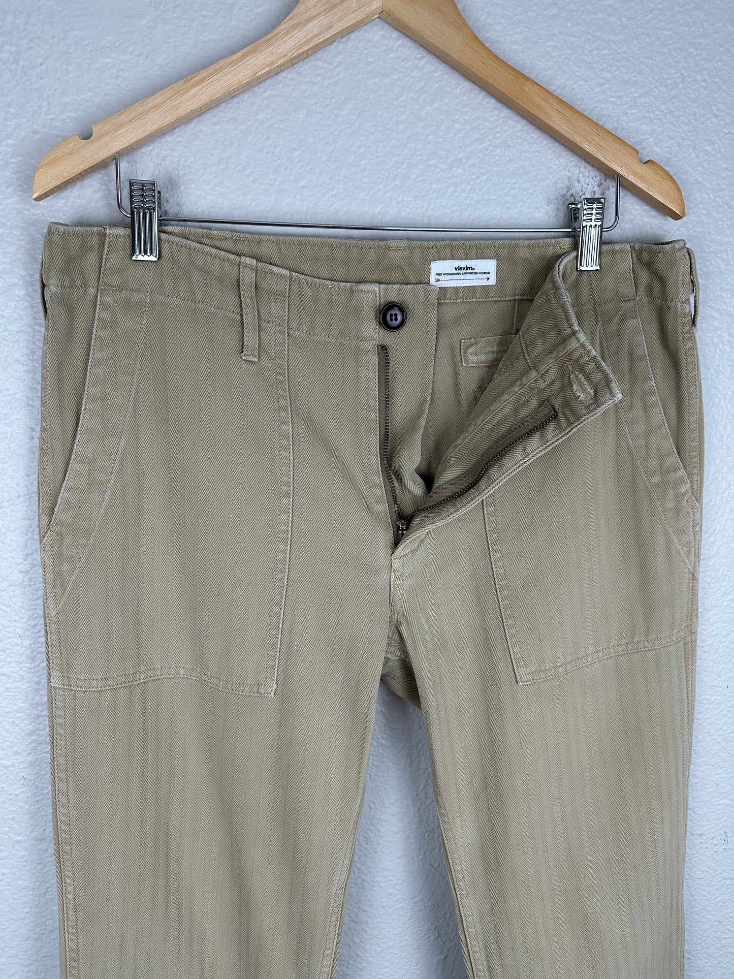 FW20 HW Drill Mil Pants (Herringbone)