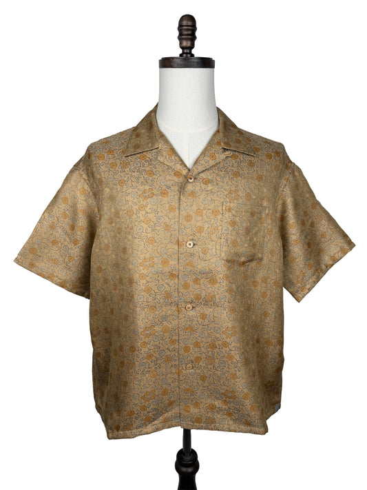 SS25 Crosby Shirt S/S Jacquard (Silk)