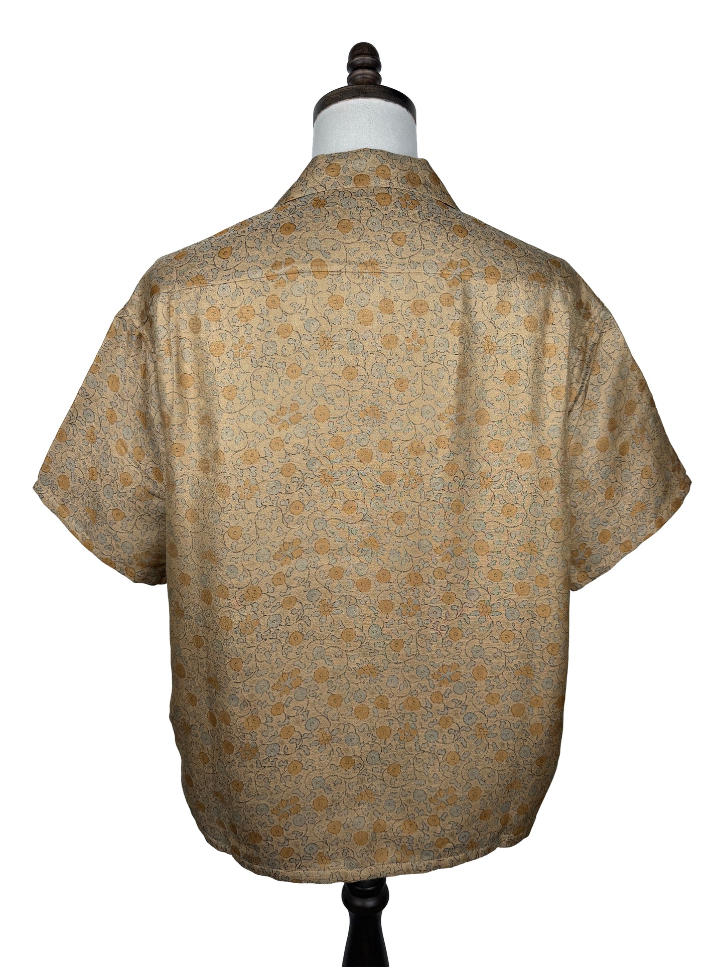 SS25 Crosby Shirt S/S Jacquard (Silk)