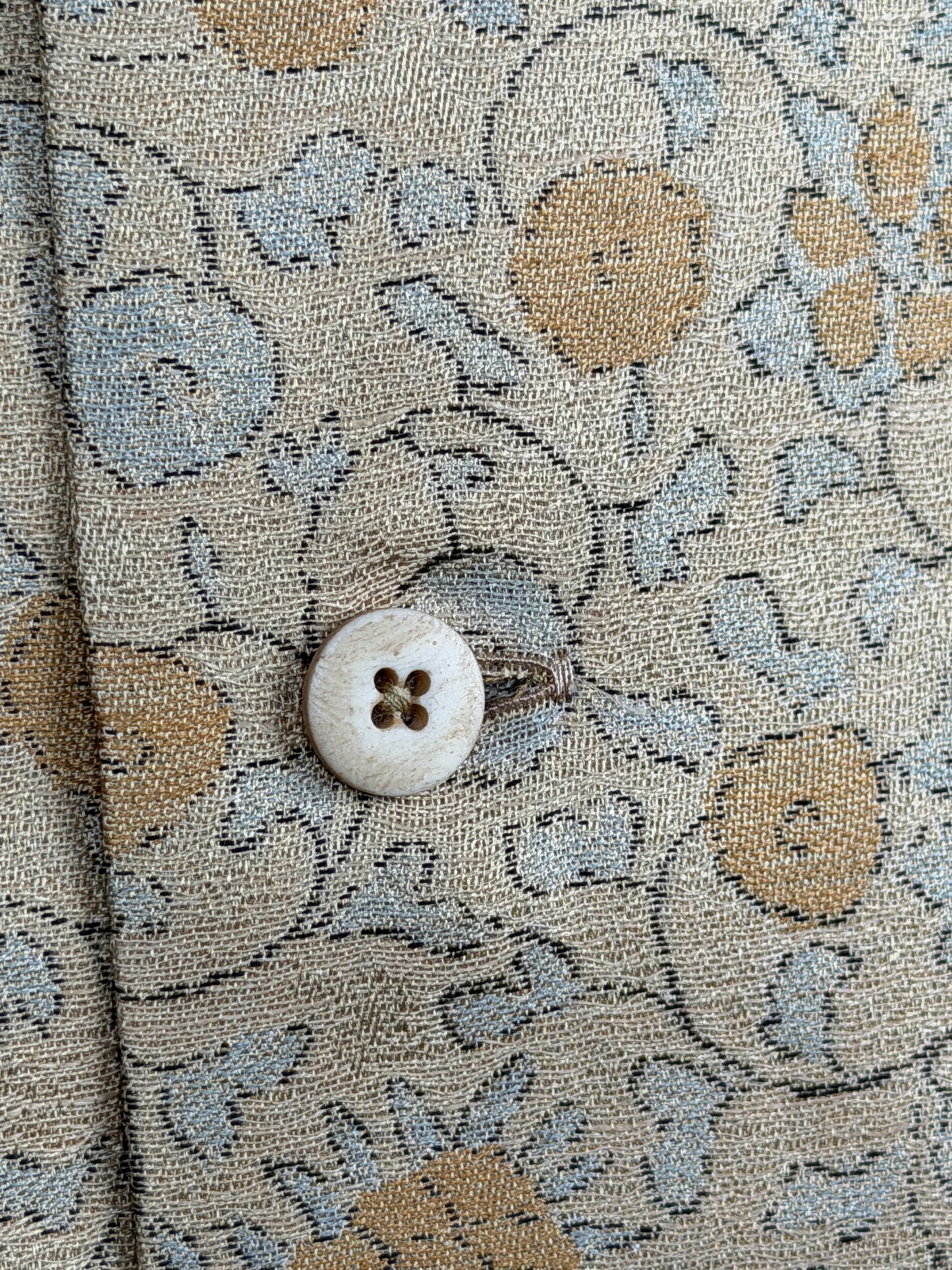 SS25 Crosby Shirt S/S Jacquard (Silk)