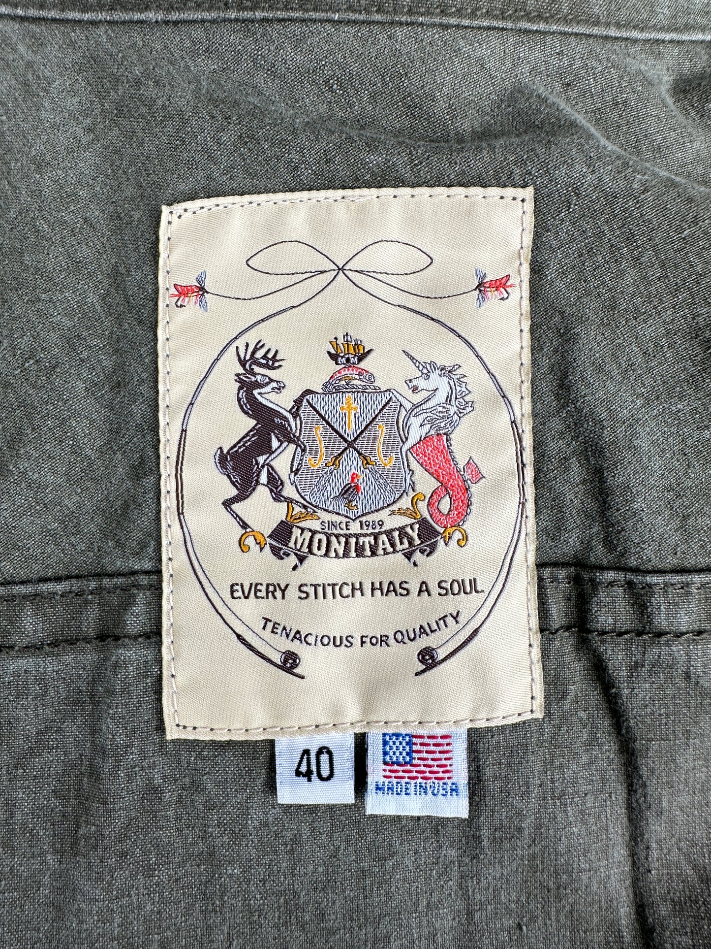 SS16 U.S. Army Tent Trucker Jacket