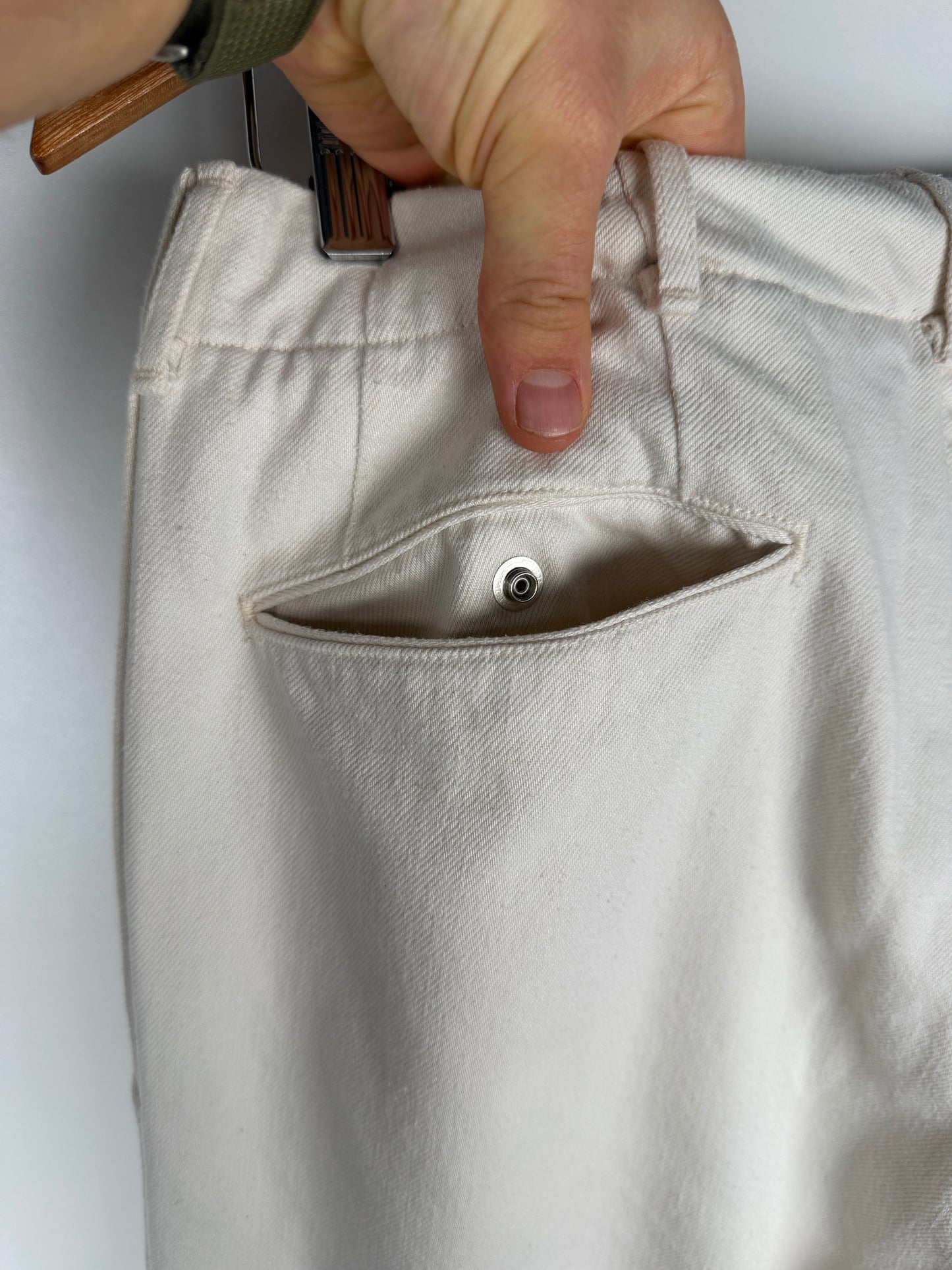 FW23 Wide Denim Pants