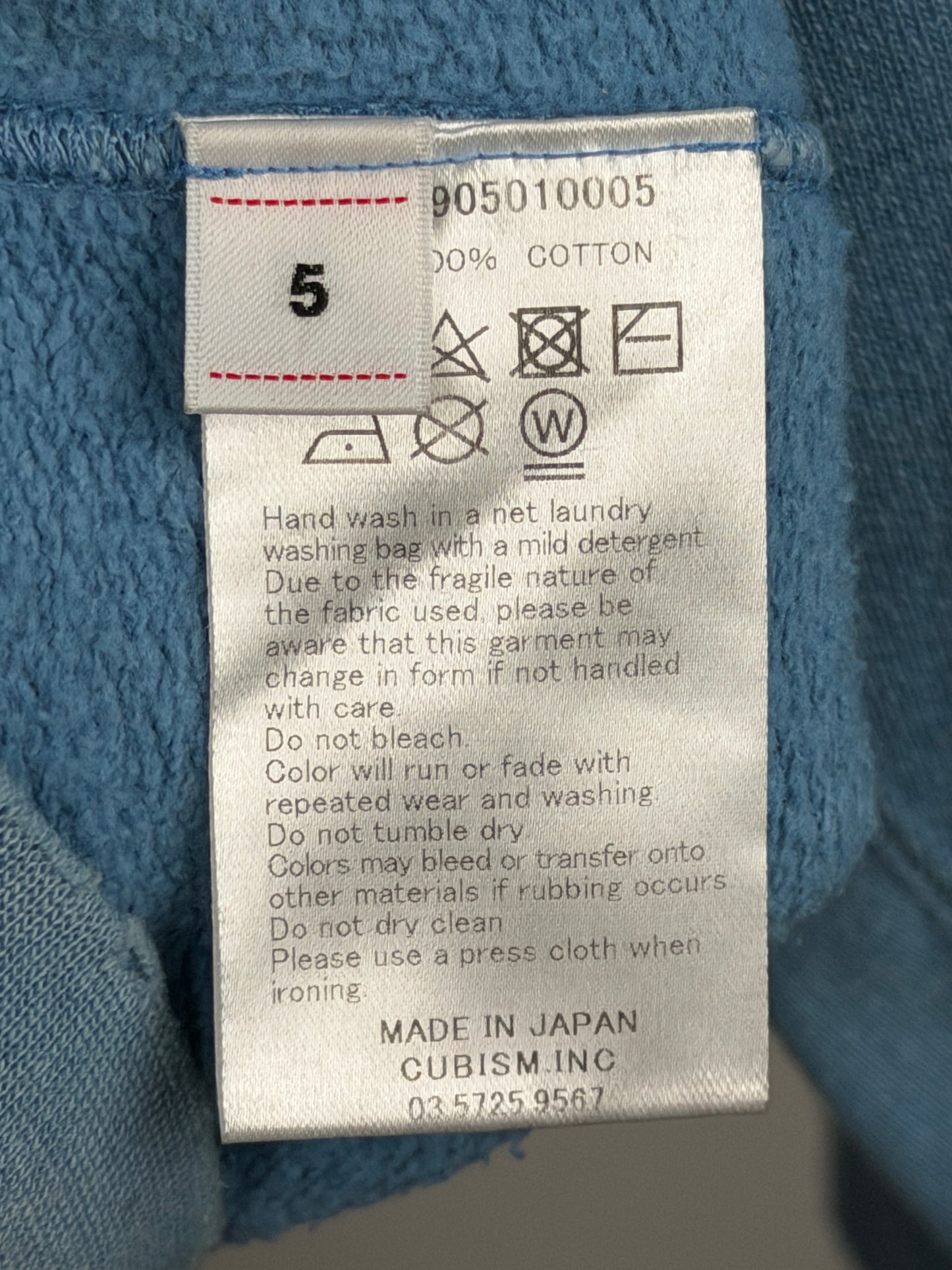 SS20 ICT Jumbo Sweat L/S Crash