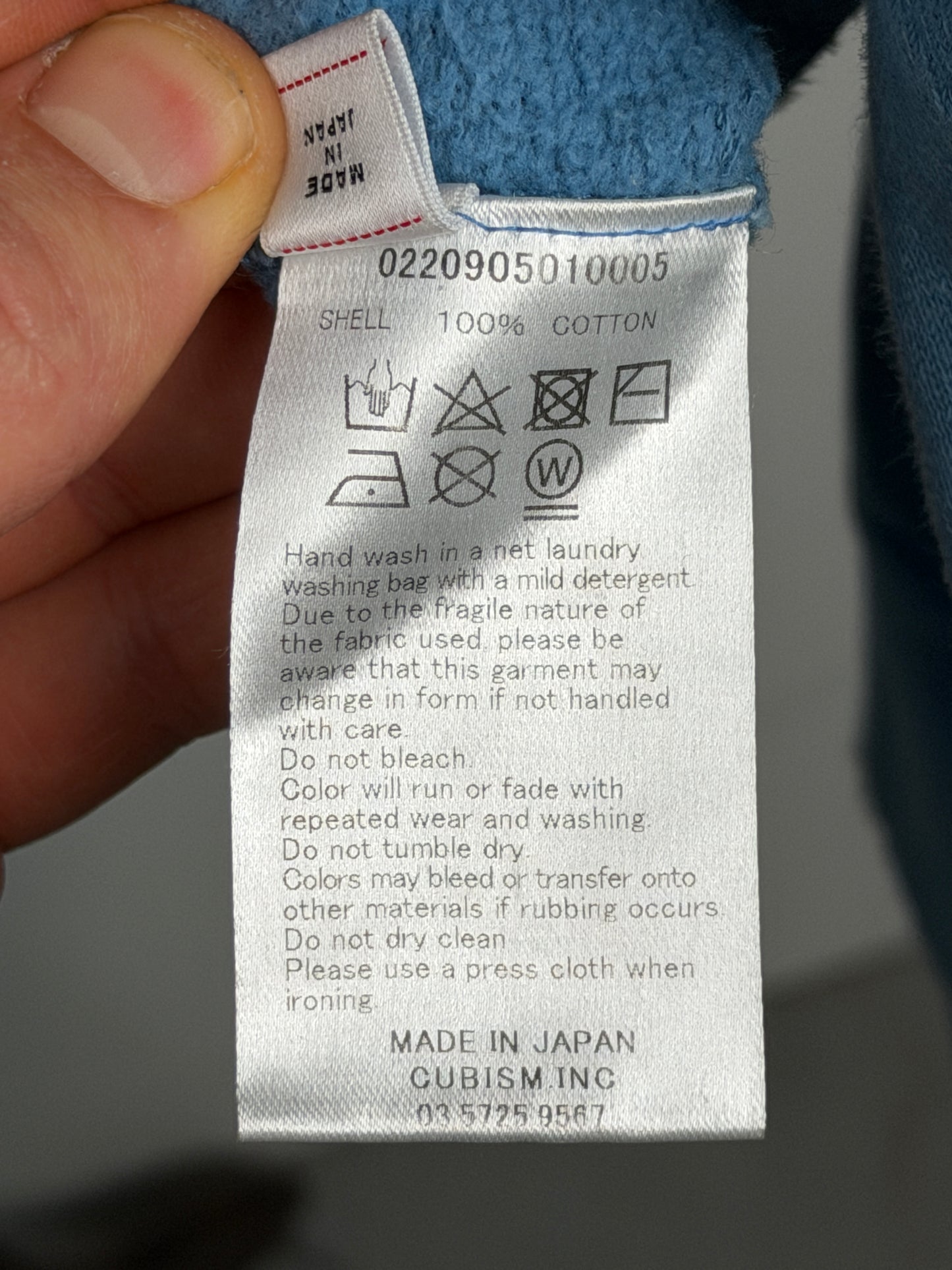 SS20 ICT Jumbo Sweat L/S Crash
