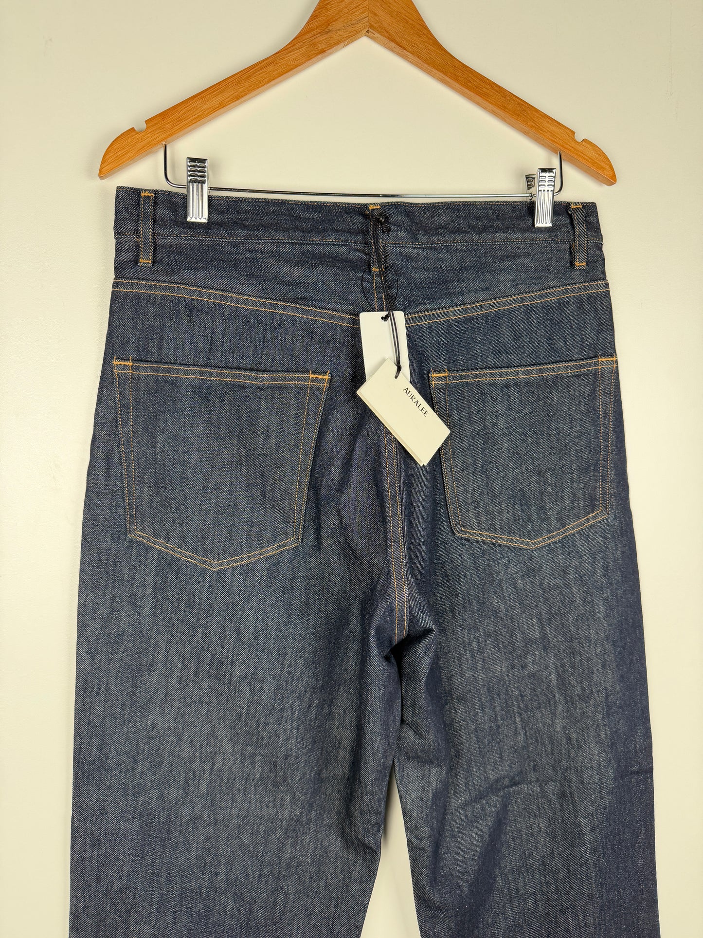 Hard Twist Denim Wide Pants