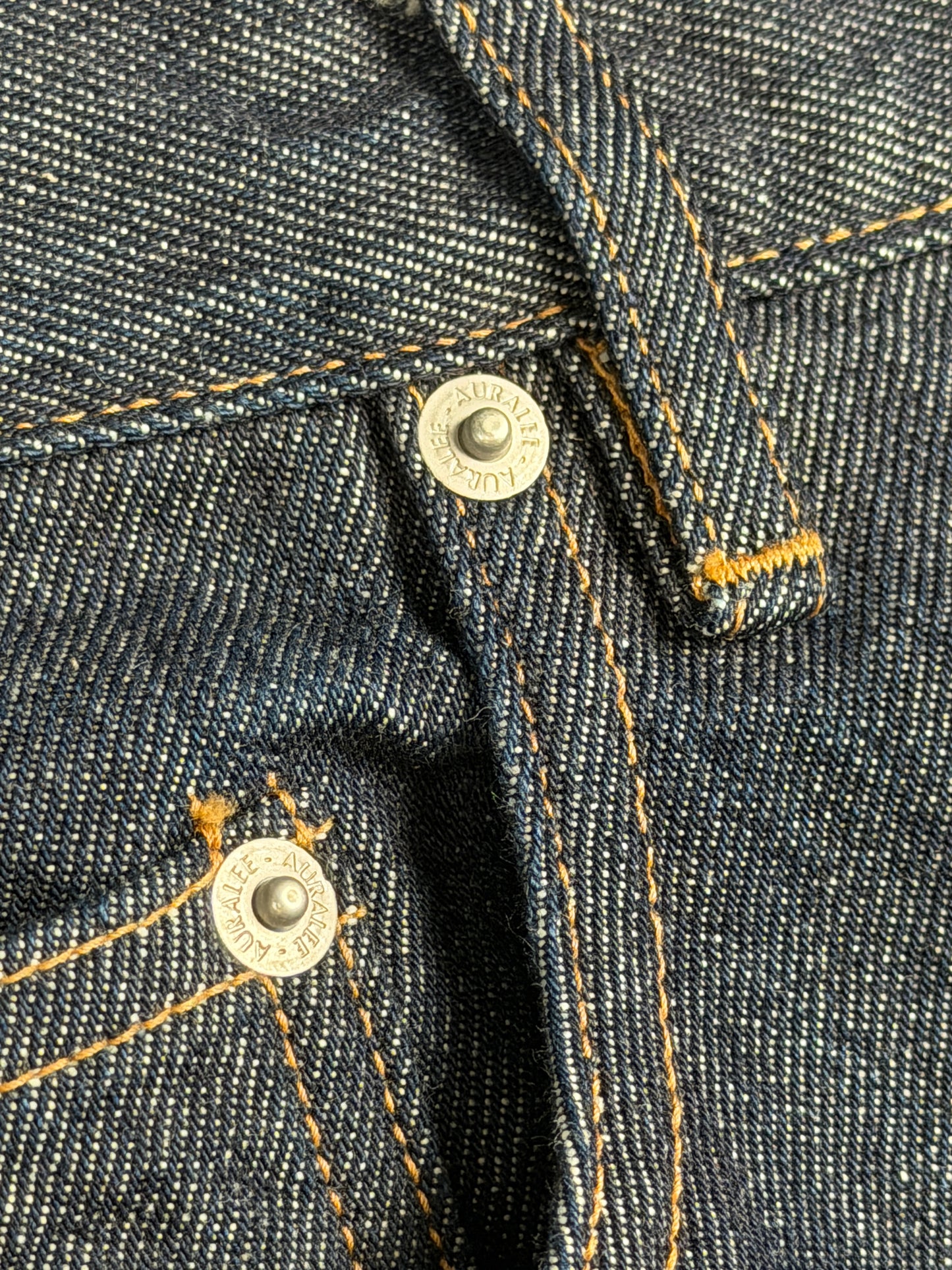 Hard Twist Denim Wide Pants