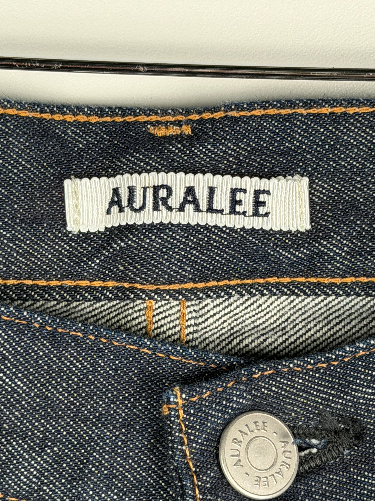 Hard Twist Denim Wide Pants