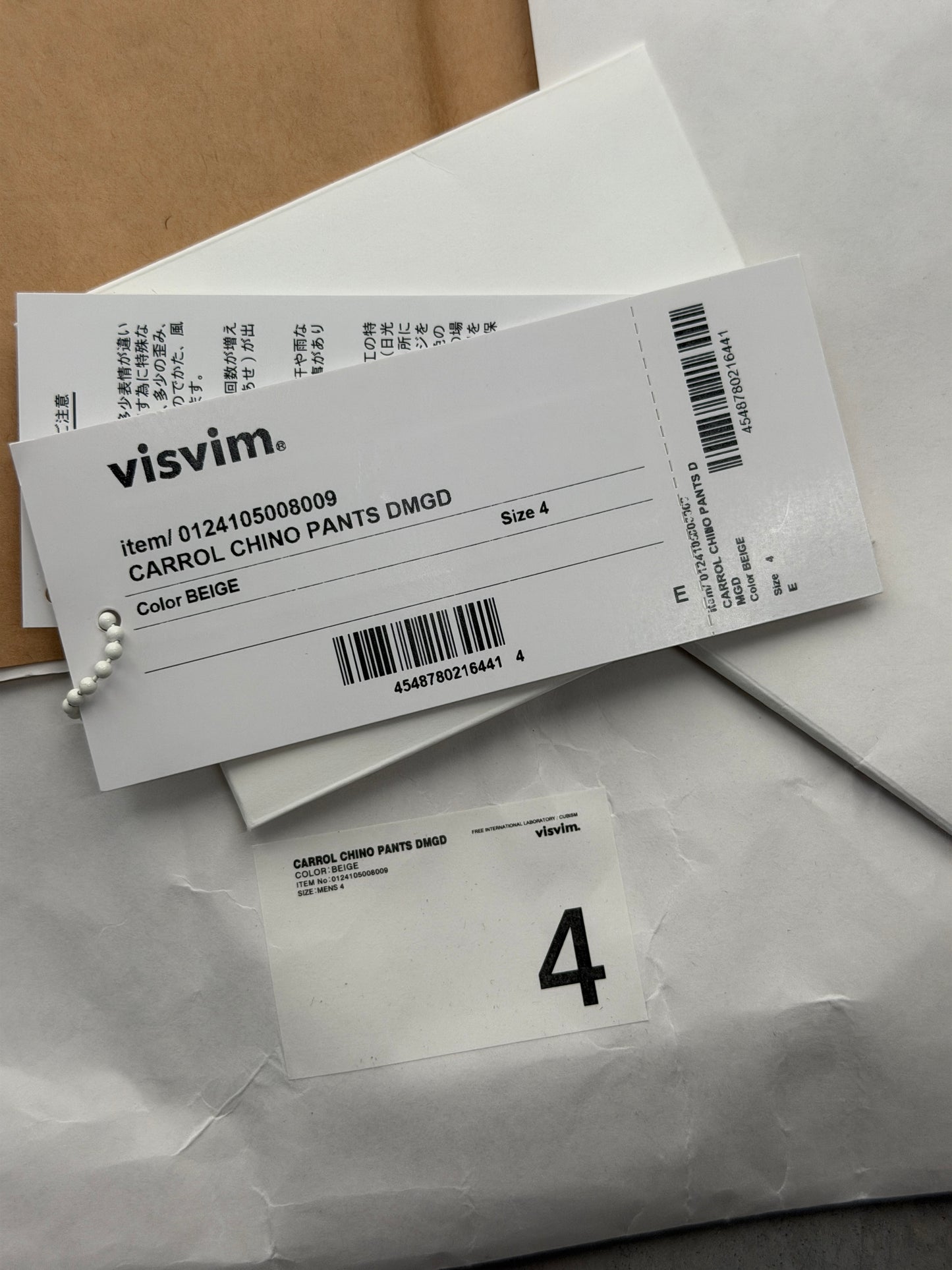 SS24 Carrol Chino Pants DMGD