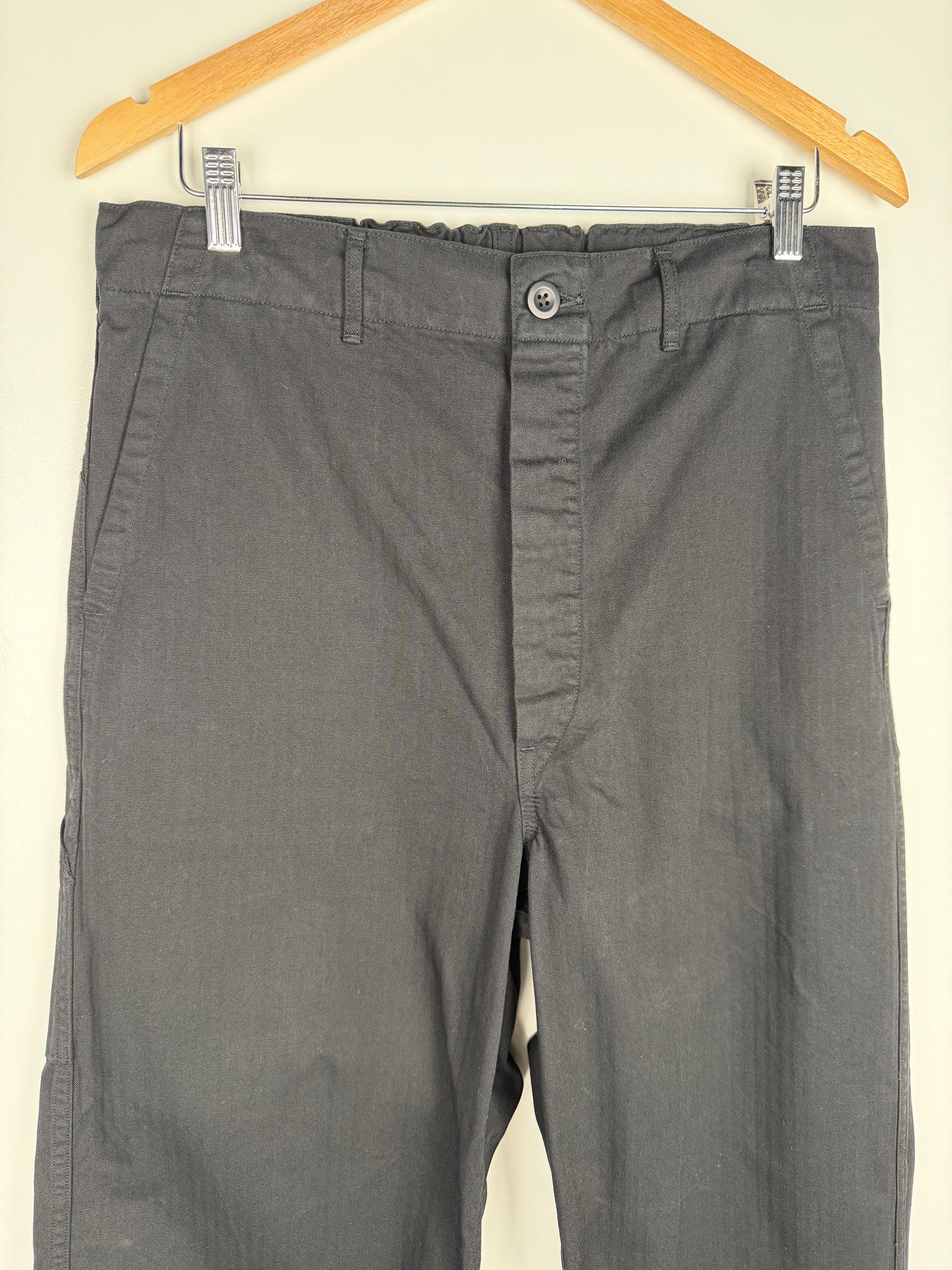 Wide Fit French Work Pants