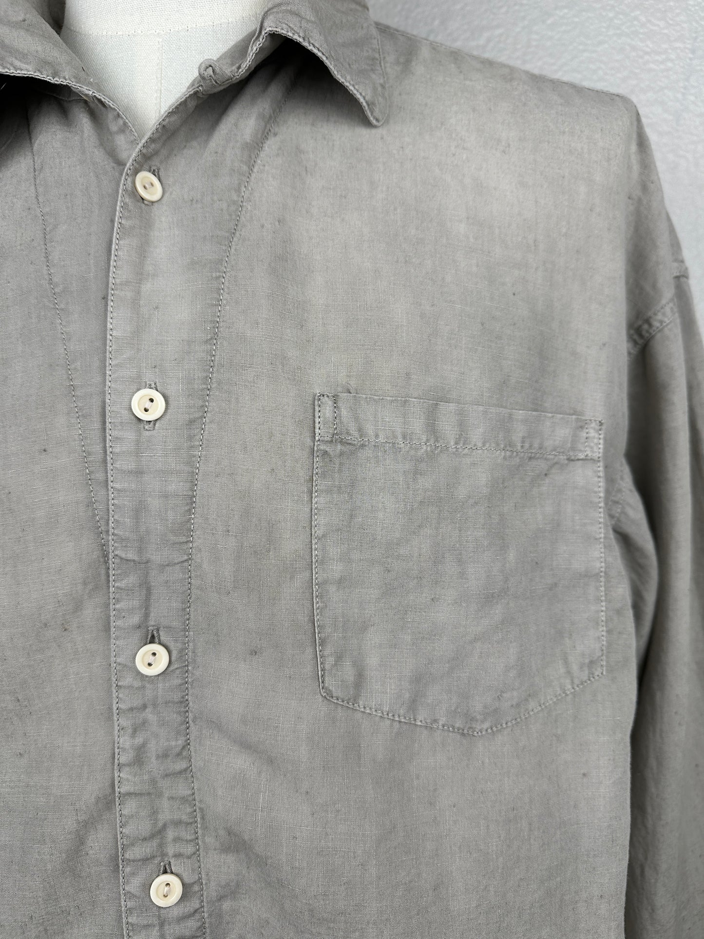 SS23 Palmer Shirt L/S DMGD (Linen)