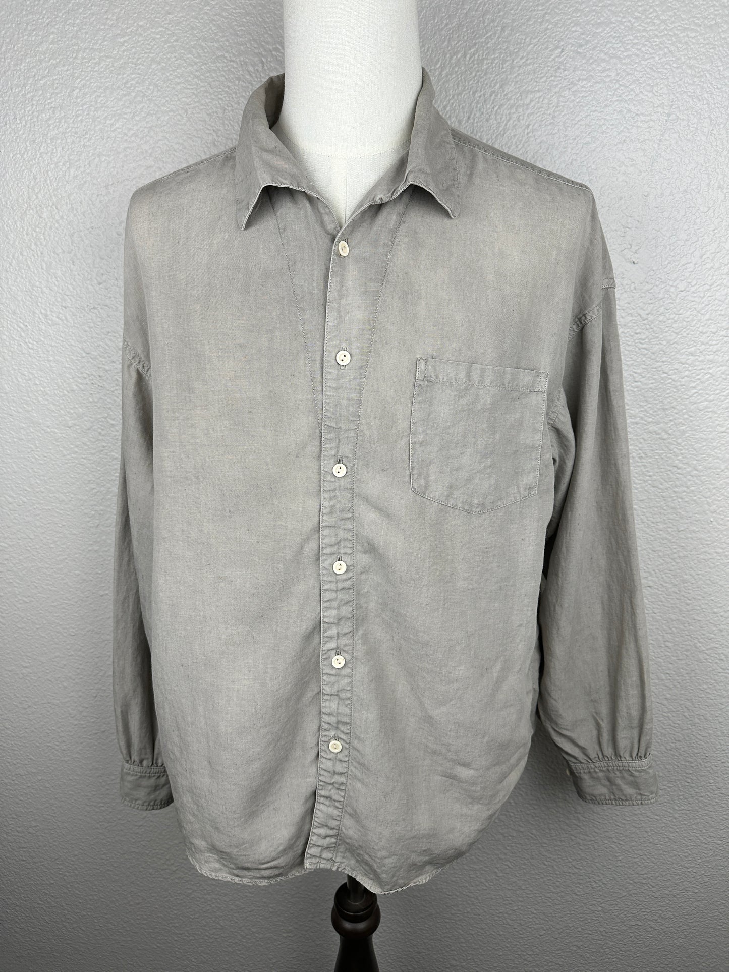 SS23 Palmer Shirt L/S DMGD (Linen)