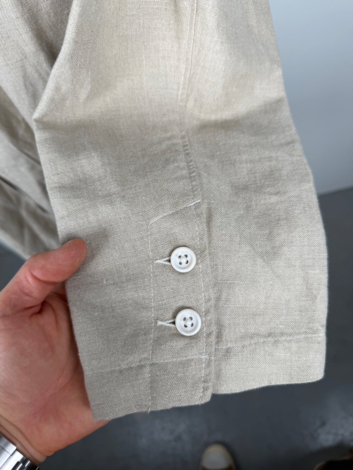D Sum Jacket - Linen Cotton