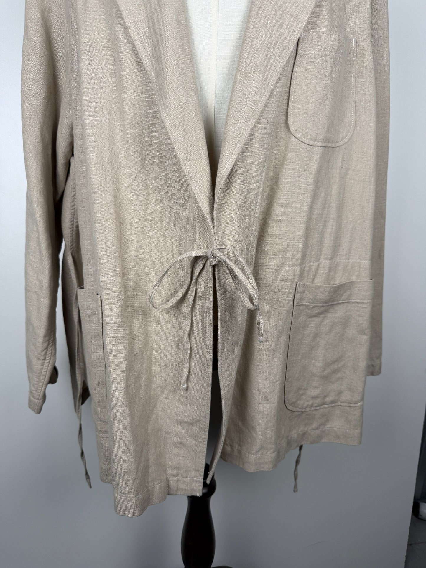 D Sum Jacket - Linen Cotton