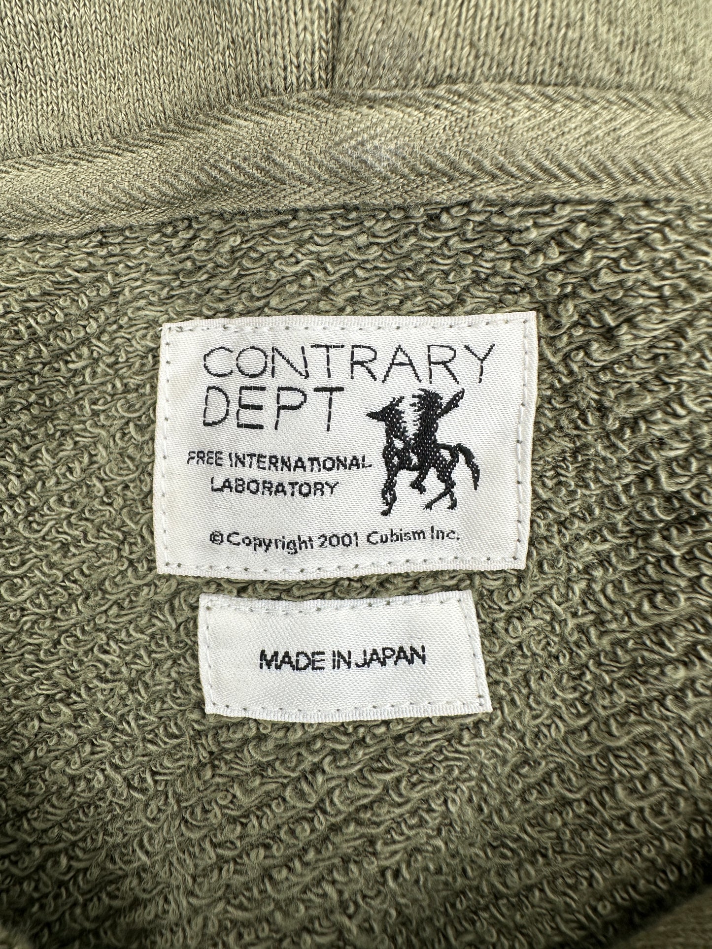 FW21 Contrary Dept. Amplus Hoodie P.O. Crash