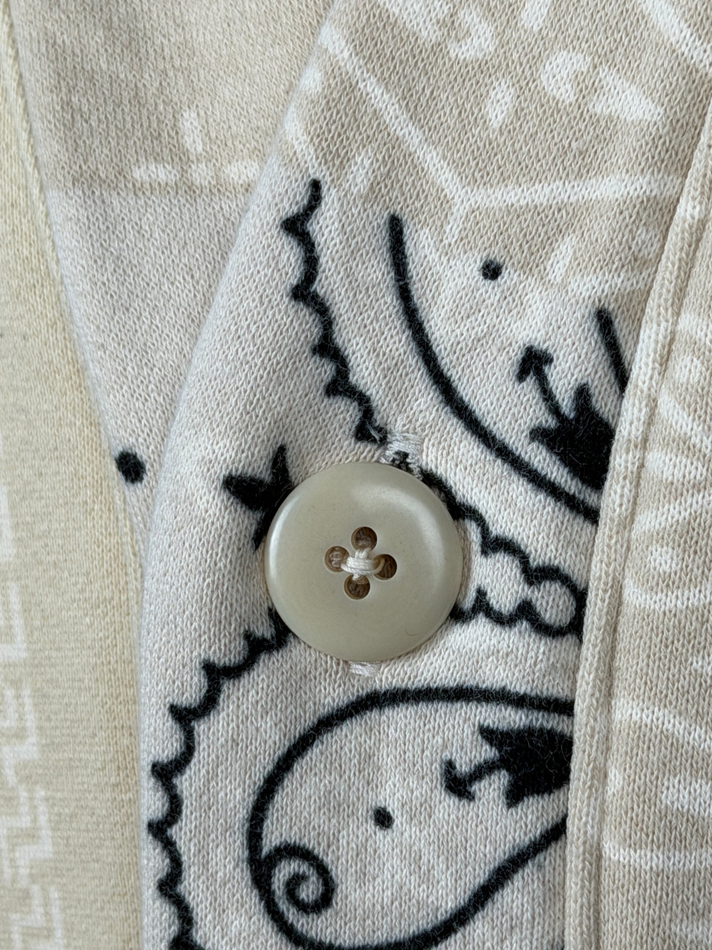 Fleecy Knit Bandana Bivouac Cardigan