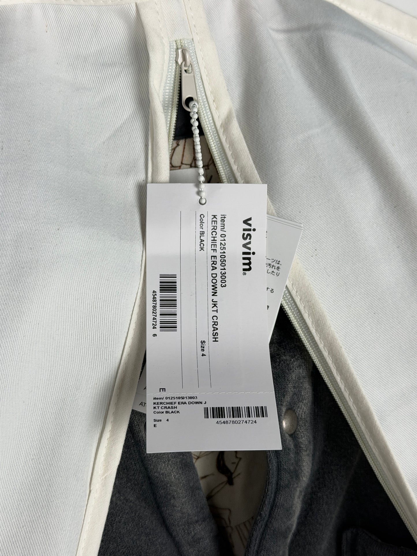 SS25 Kerchief Era Down JKT Crash *Overseas Exclusive