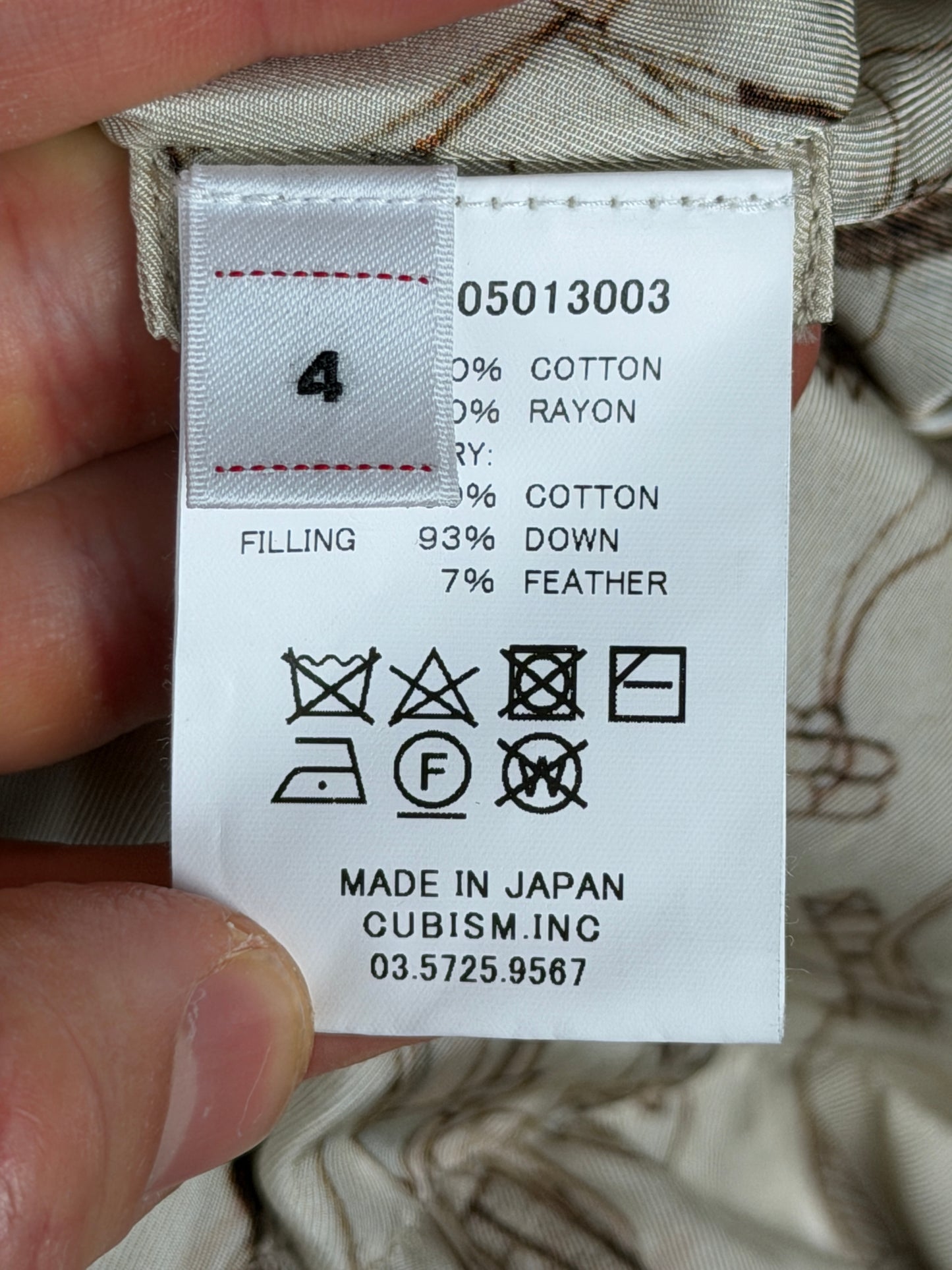 SS25 Kerchief Era Down JKT Crash *Overseas Exclusive