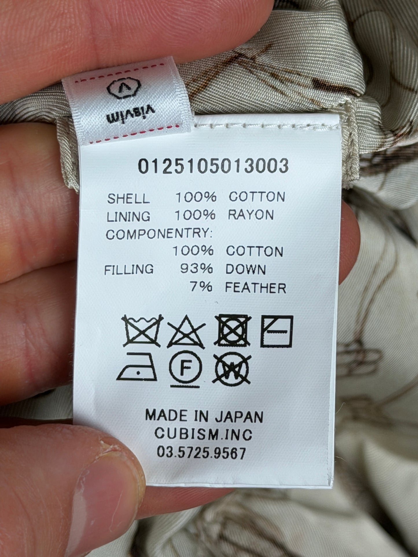 SS25 Kerchief Era Down JKT Crash *Overseas Exclusive