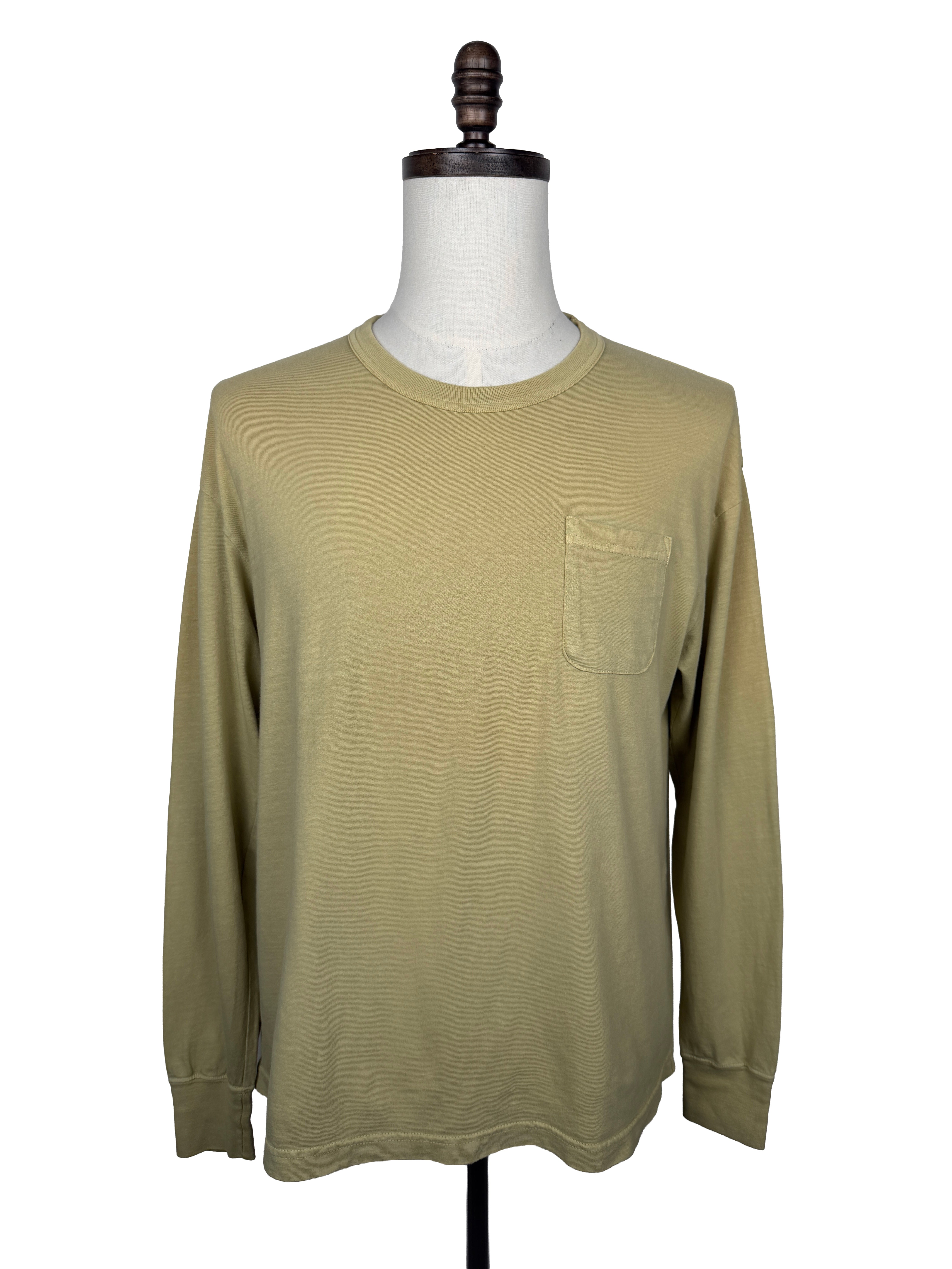 トップス CHEMICAL OVERDYE LACE SWEAT TOP 12.23(Tue) CHEMICAL OVERDYE LACE SWEAT TOP (col.BLK / BLU / BEG