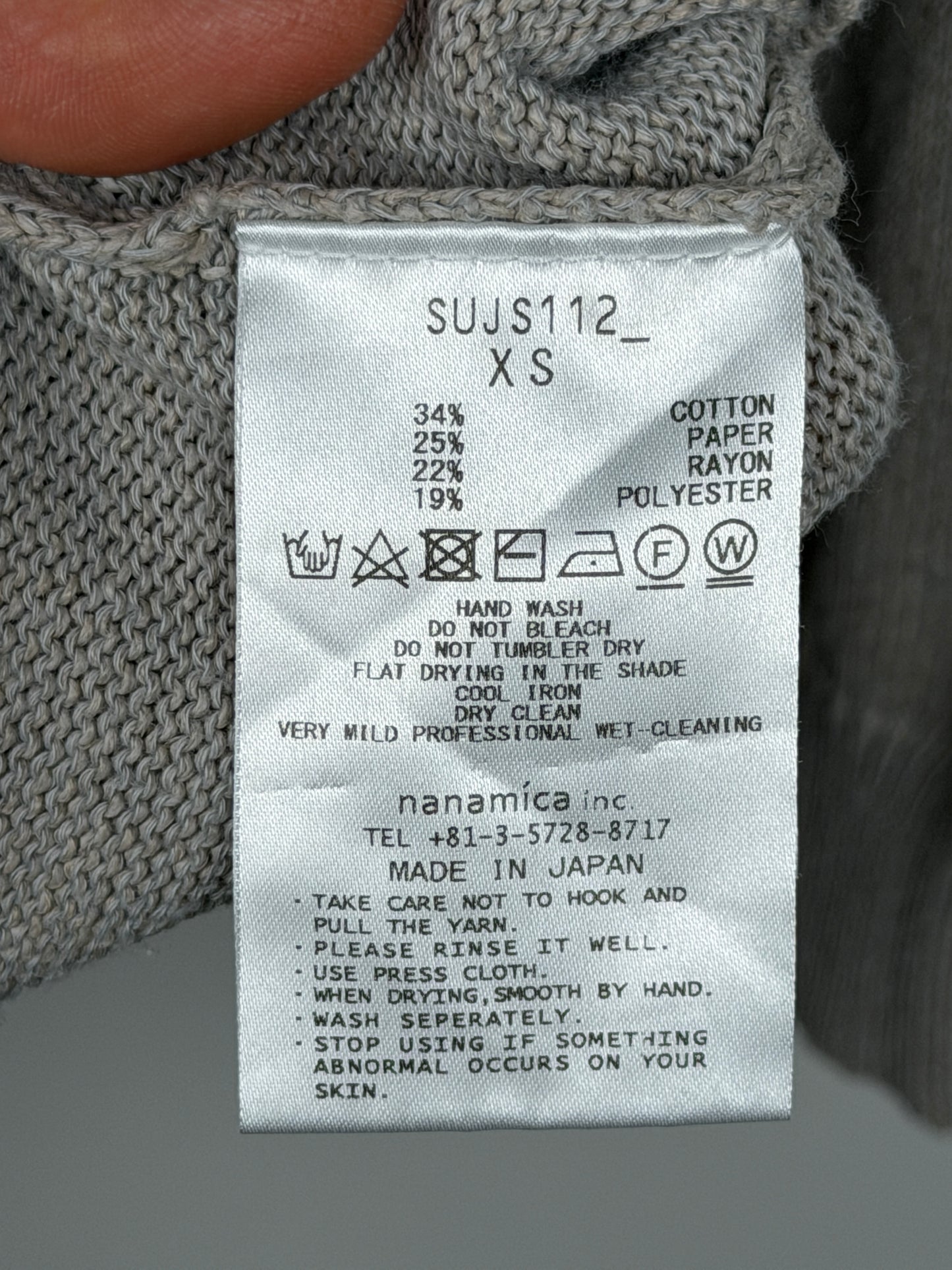 SS21 7G Crew Neck Sweater