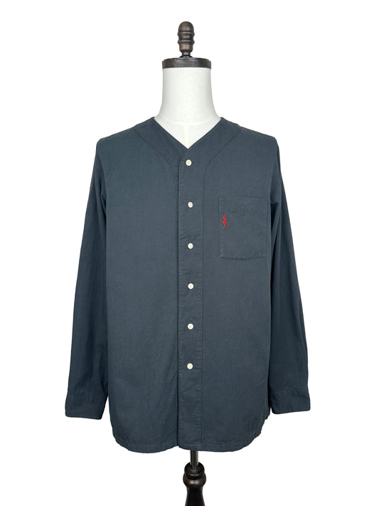 FW18 Free Edge Shirt Baseball Collar
