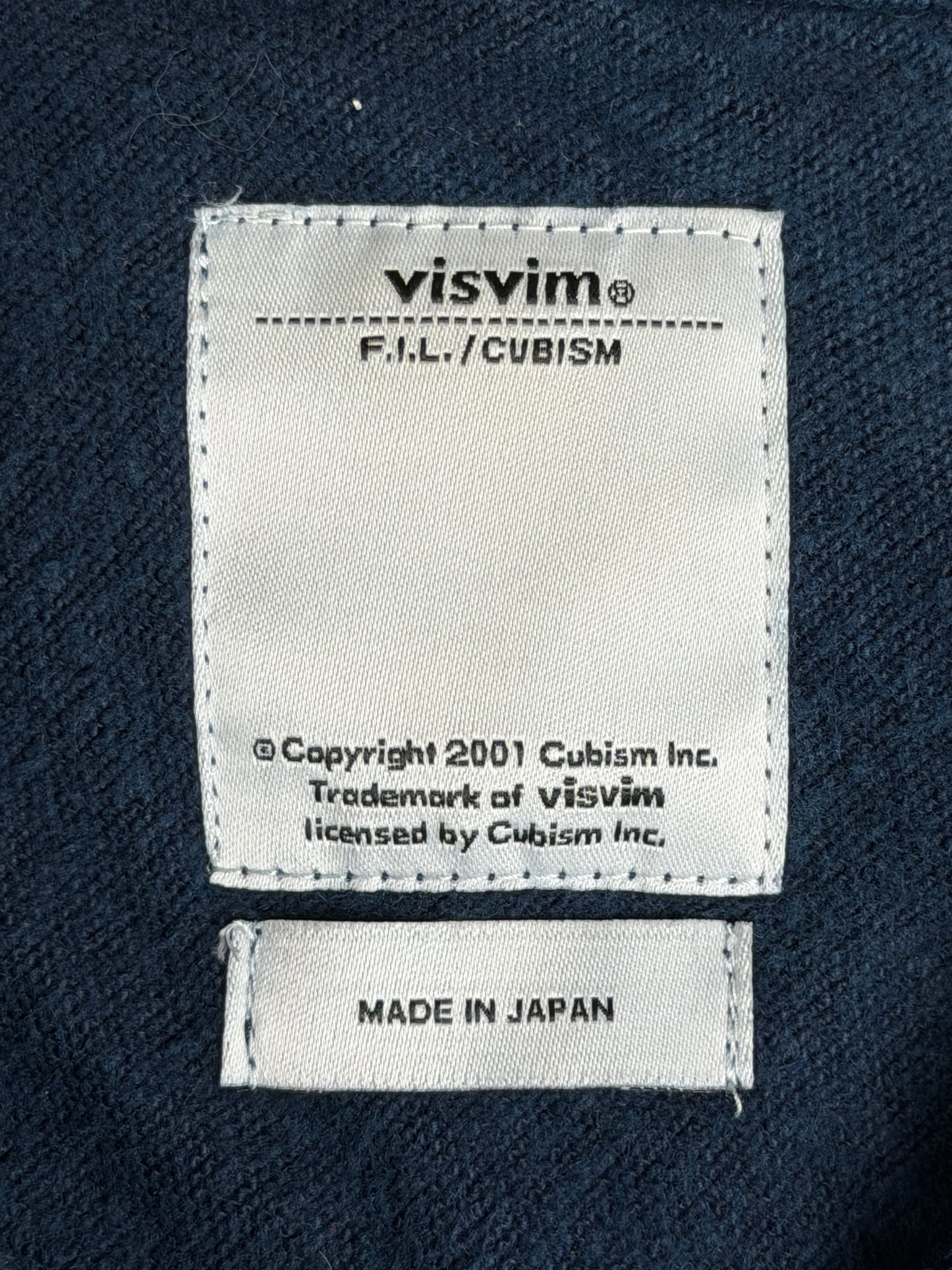 SS14 SPOT Black Elk Flannel (Indigo Over Dye)