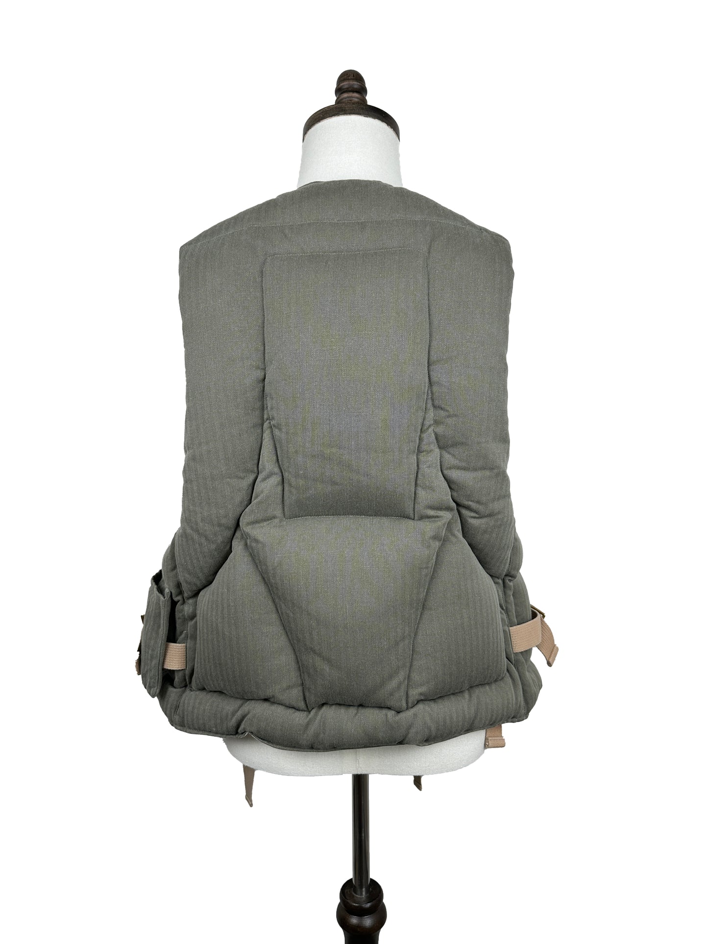 SS15 PFD Vest (Herringbone & ND Silk/Cotton)