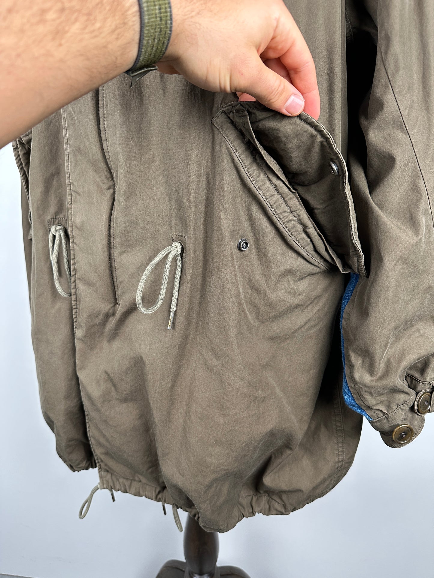 SS21 Six-Five Fishtail Parka