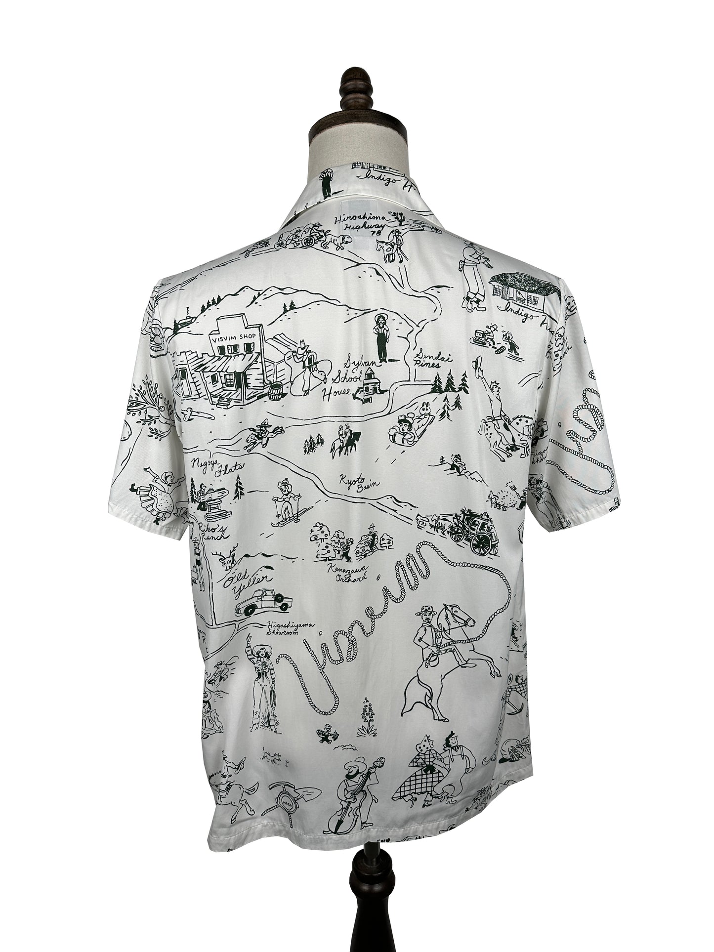 SS16 Duke Shirt S/S Village (Rayon/Cotton)