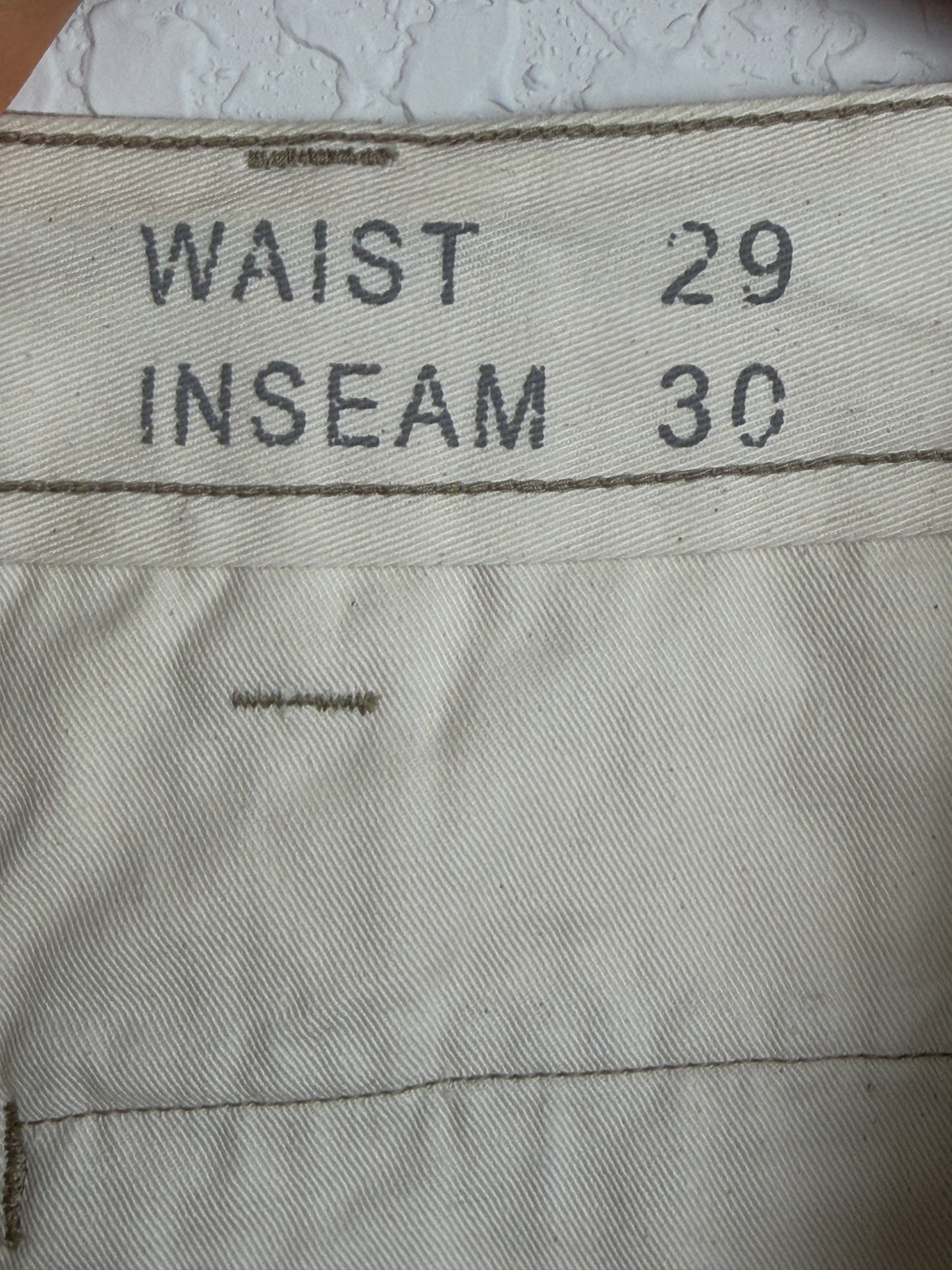 Officer Distressed Herringbone Pant