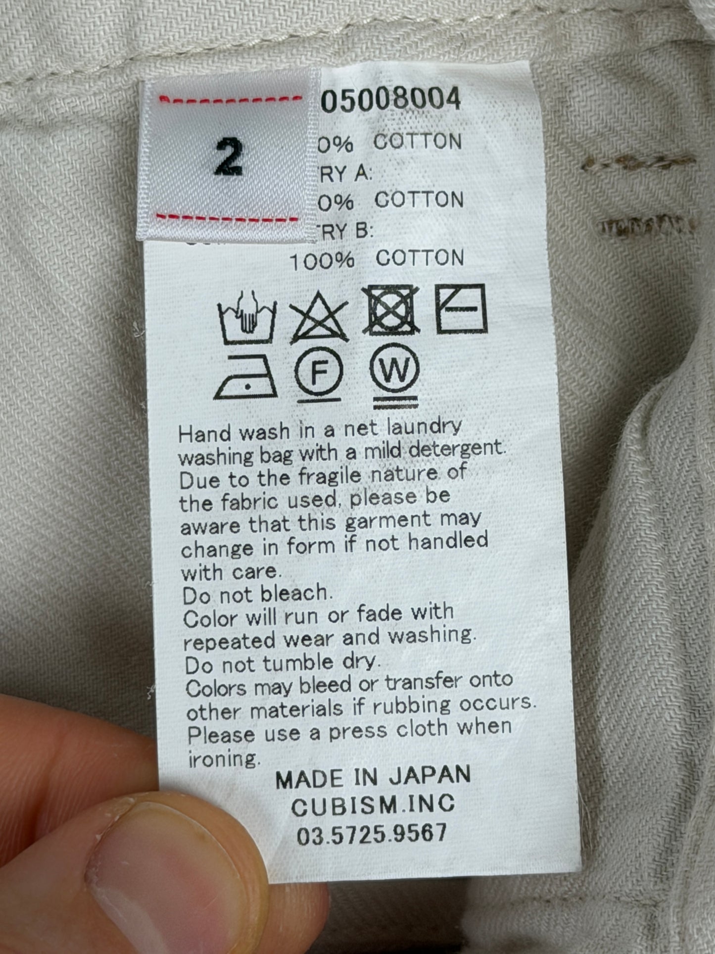 FW21 Chino Pants HW Taper