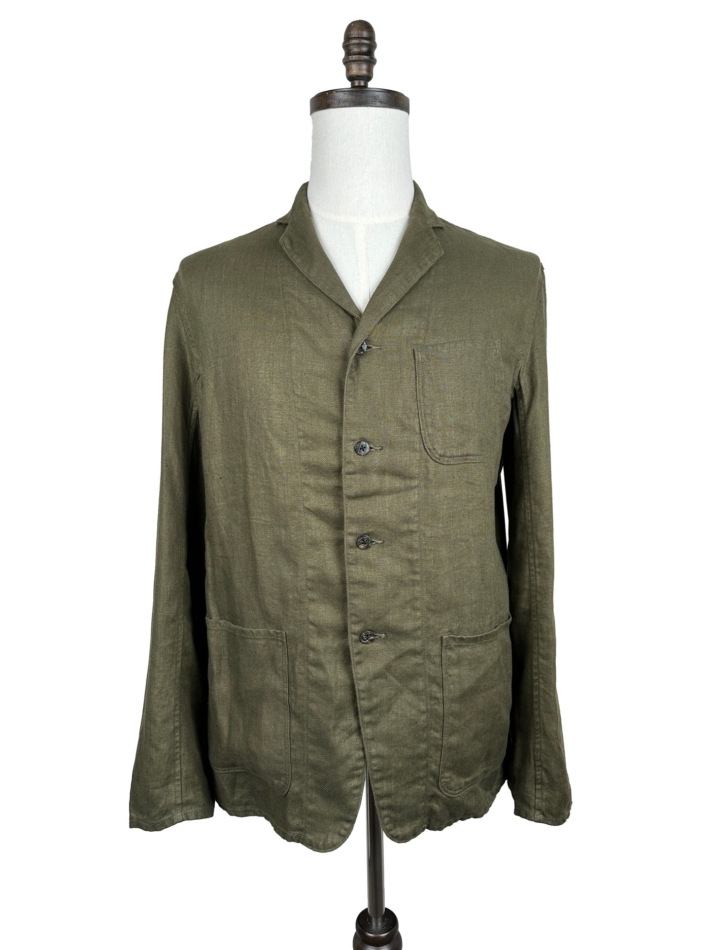 Linen Four Button Jacket