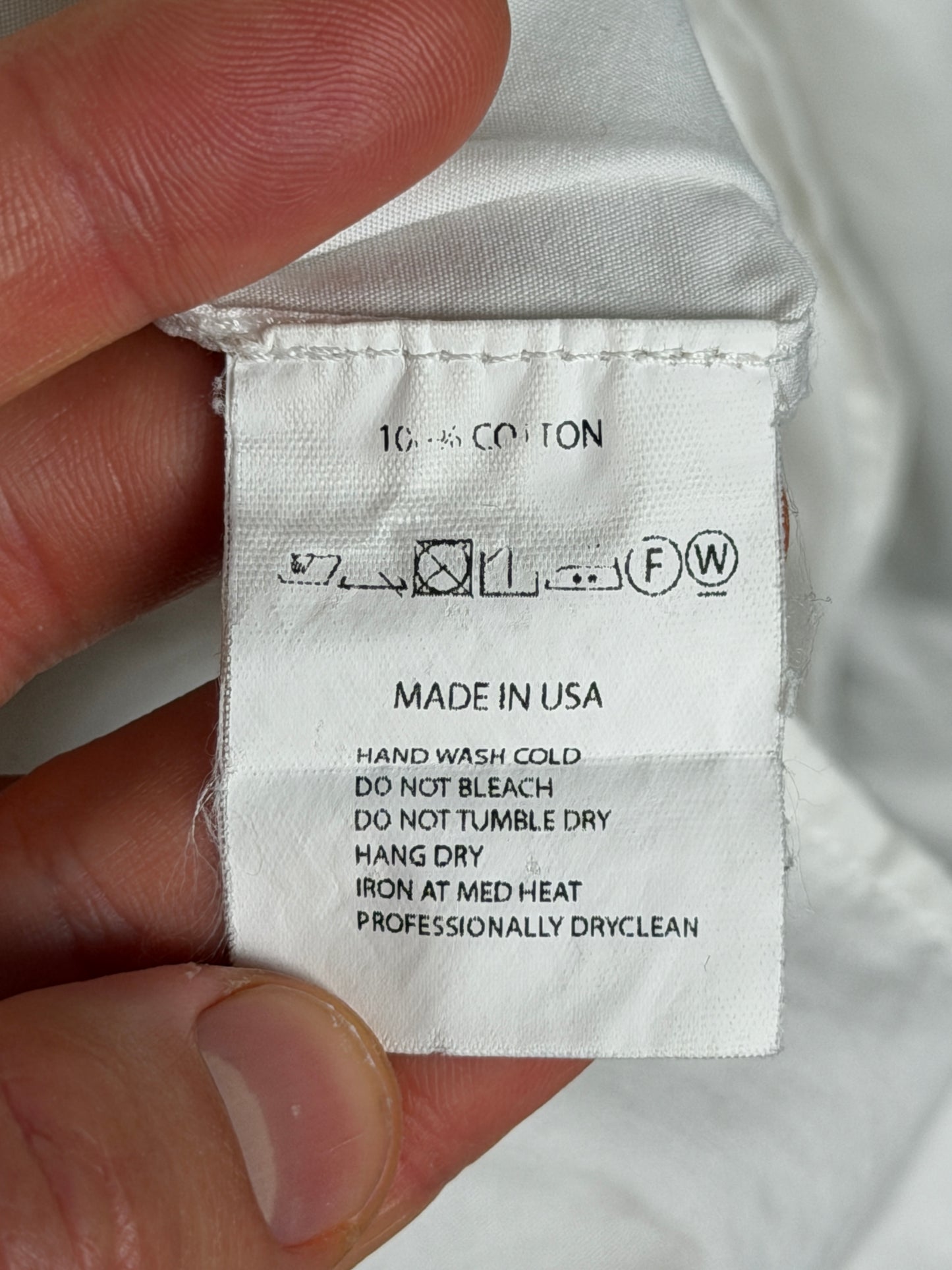100s 2Ply Broadcloth Banded Collar Shirt
