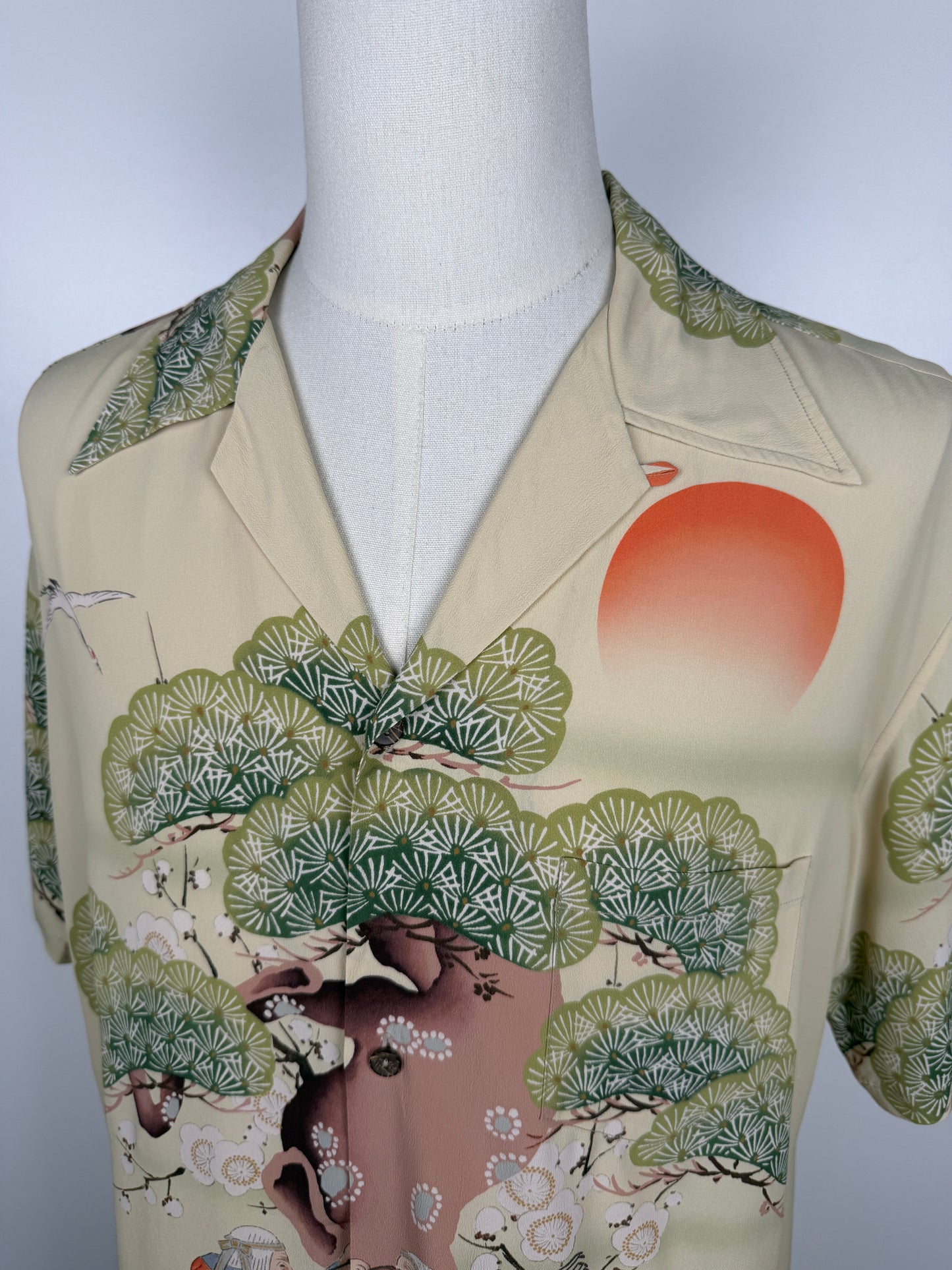 Hawaiian Shirt “FLOWER BLOOMING FOLKTALE”