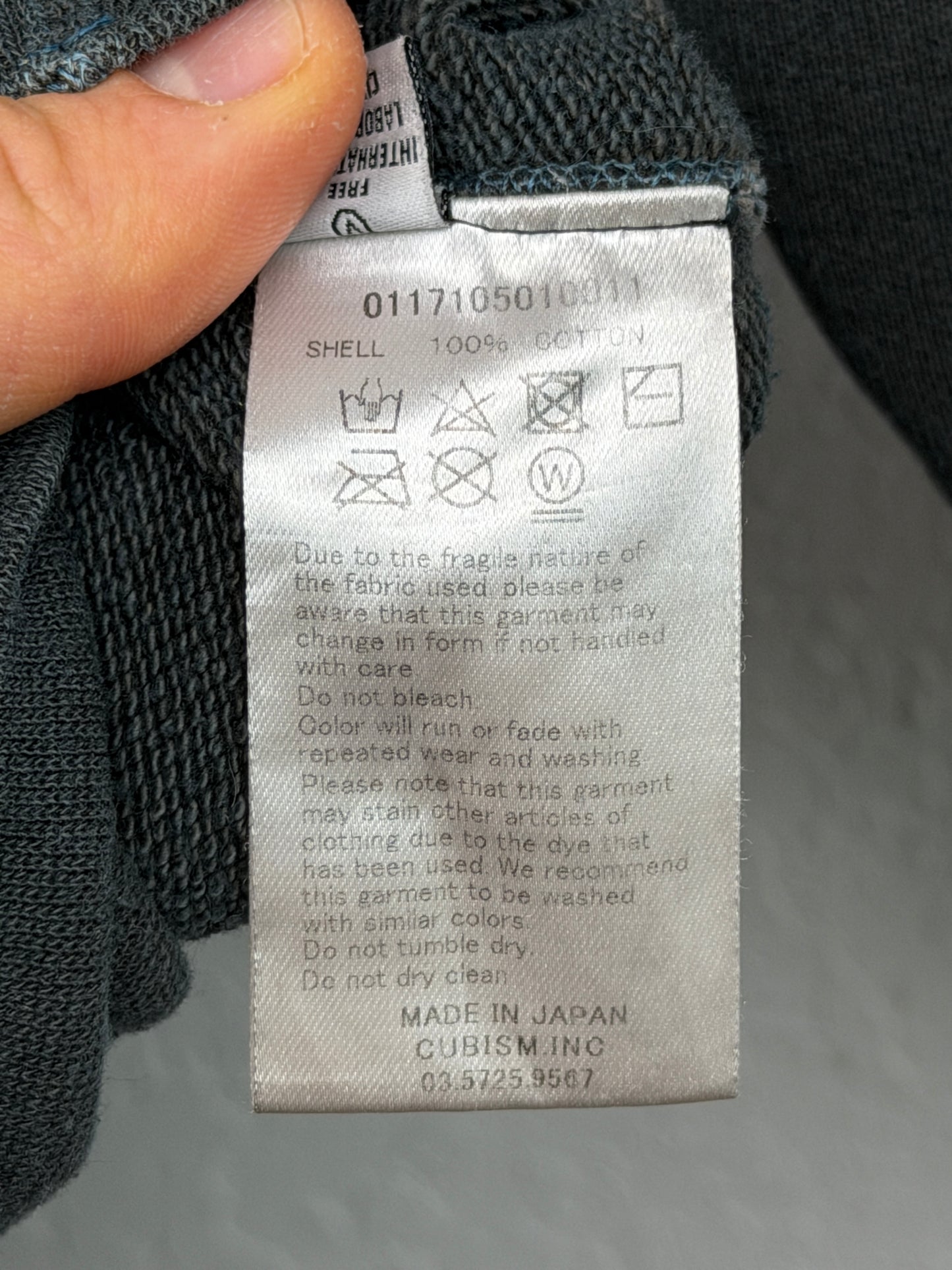 SS17 Jumbo Crewneck Sweat L/S (N.D.)