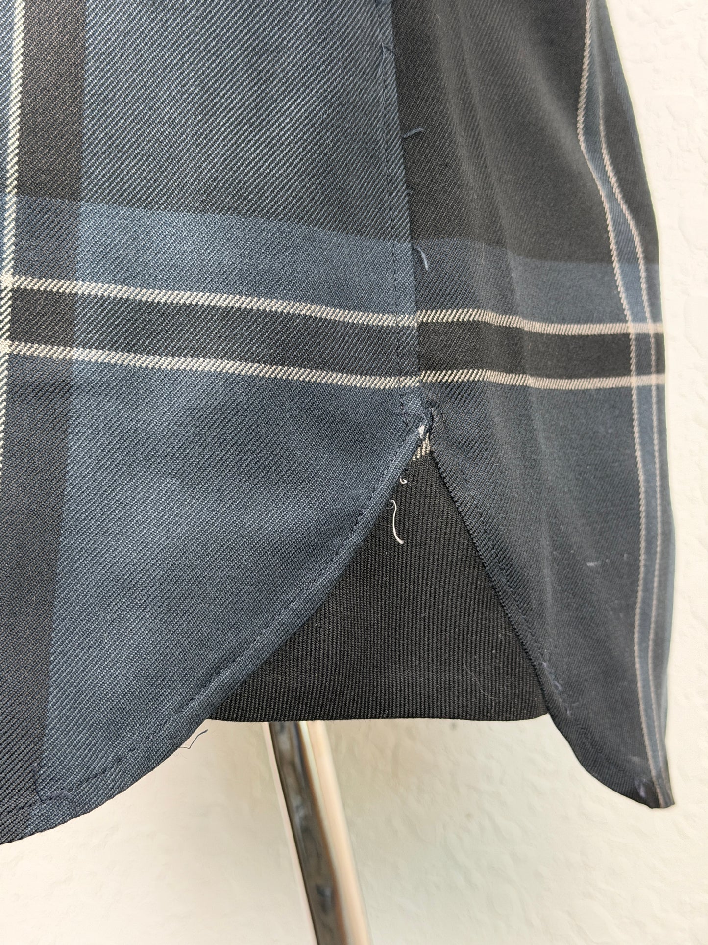 Silk Check Work Shirt