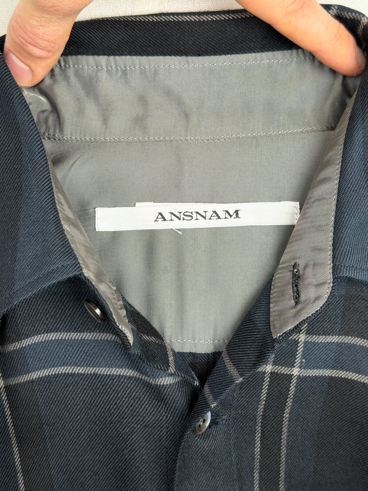 Silk Check Work Shirt