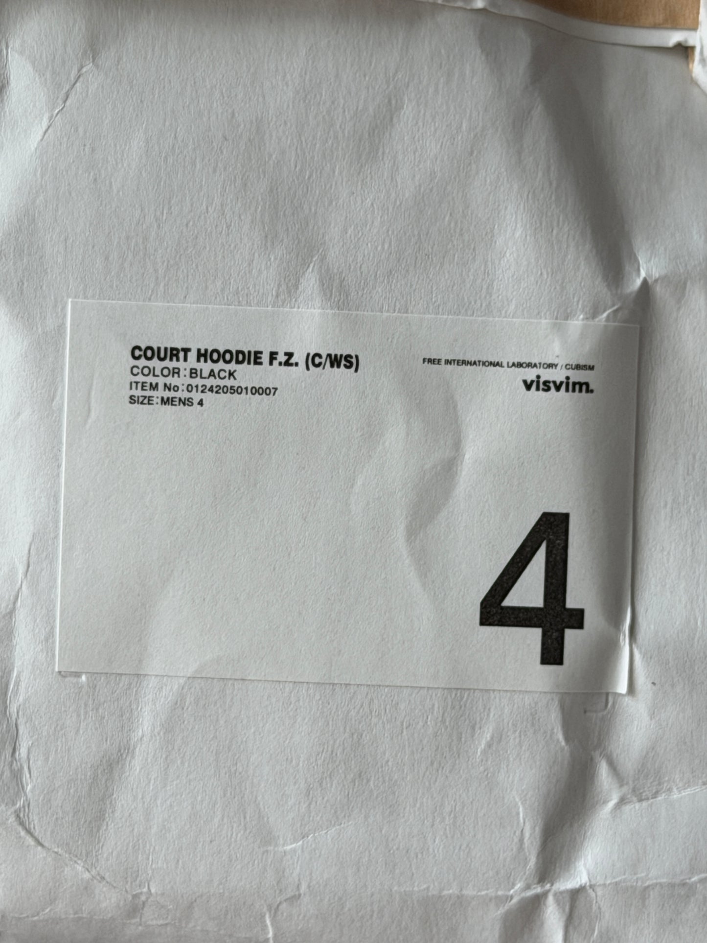 FW24 Court Hoodie F.Z. (C/WS)