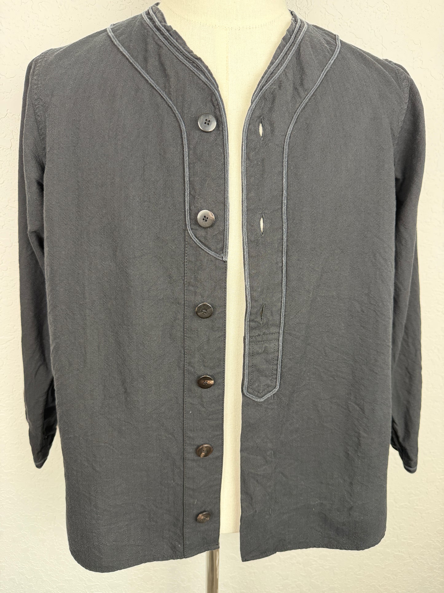 FW16 SPOT Dugout Shirt L/S (Cotton/Wool)