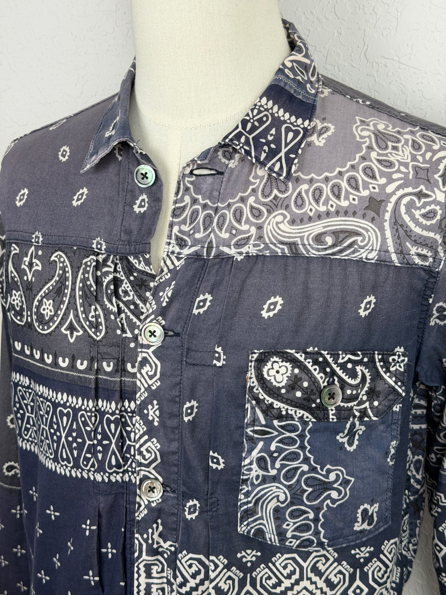 SS19 Gauze Bandana Patchwork 1st JKT