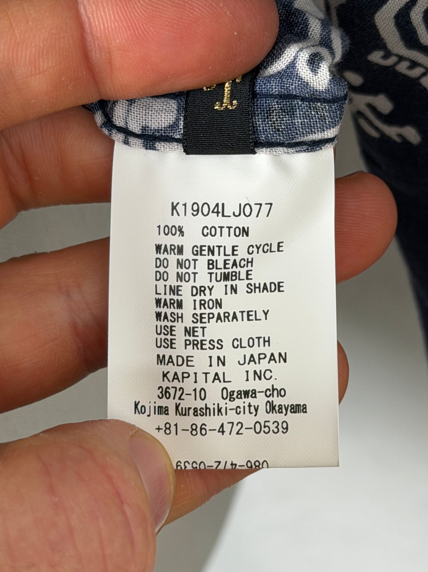 SS19 Gauze Bandana Patchwork 1st JKT