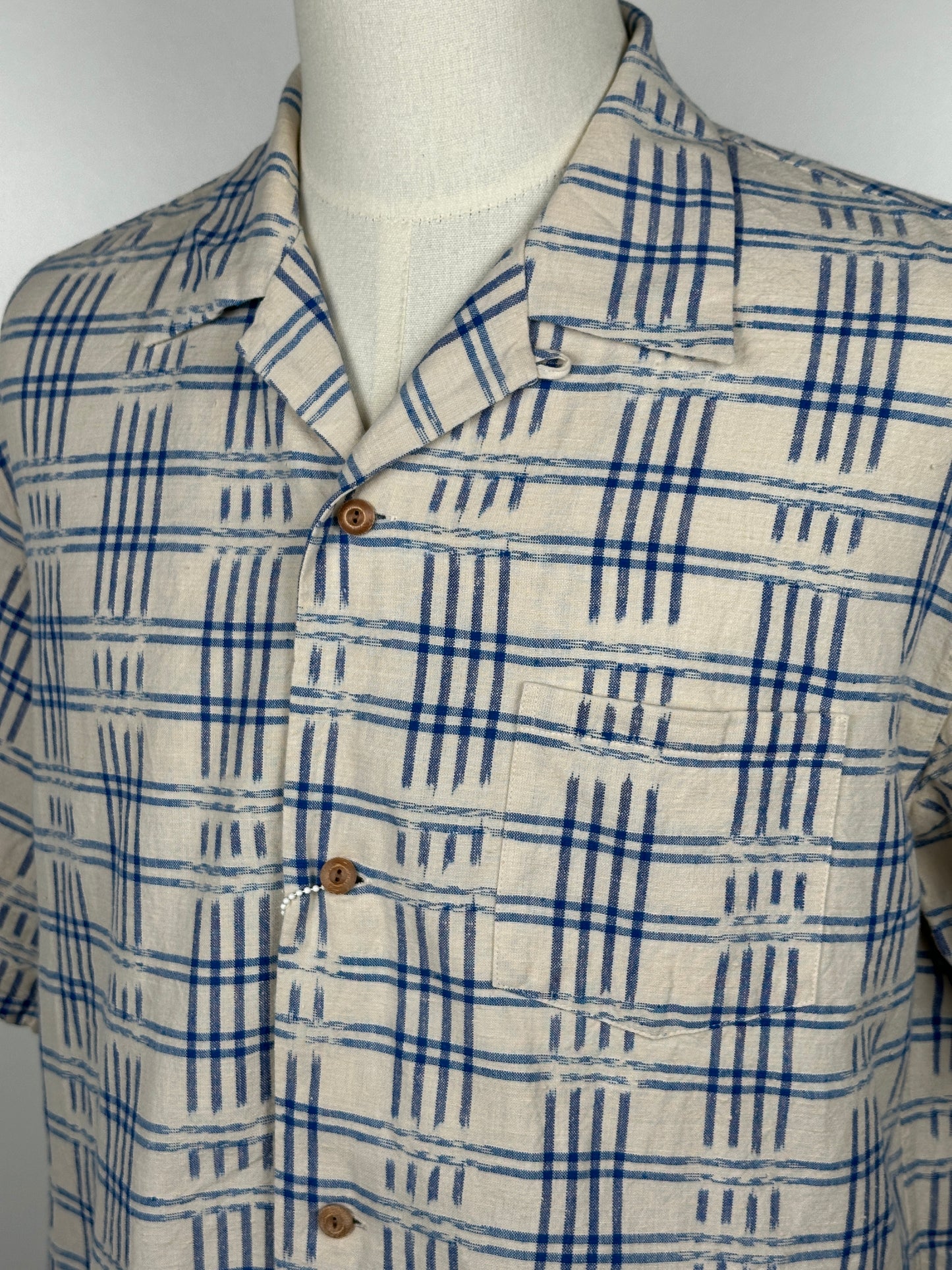 FW23 Crosby Shirt S/S Kasuri