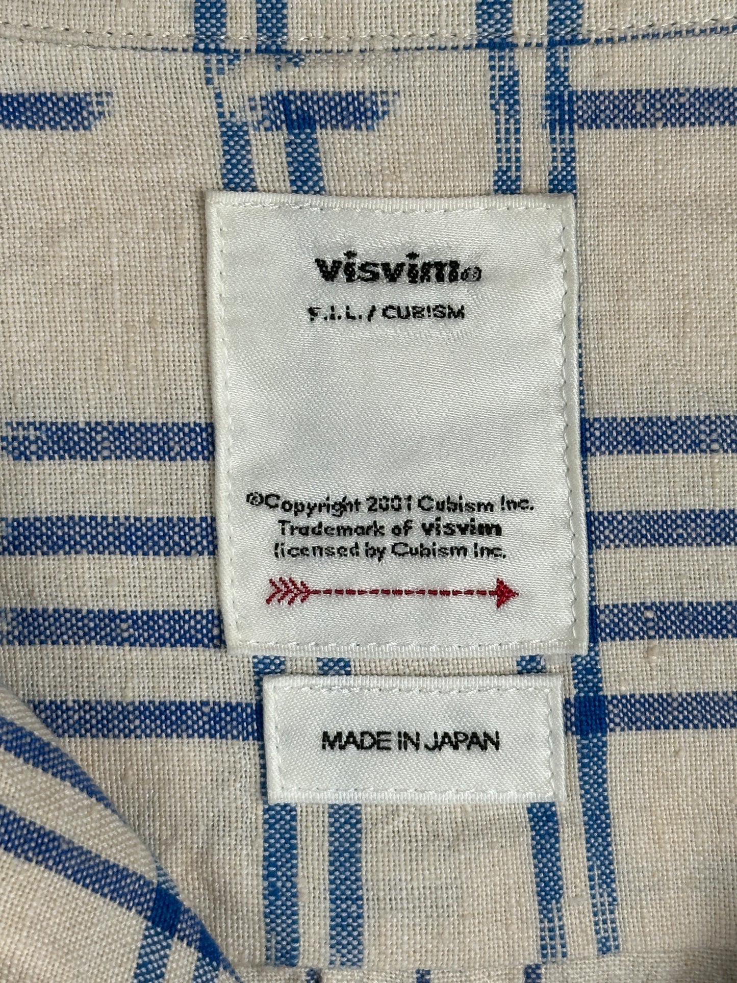 FW23 Crosby Shirt S/S Kasuri