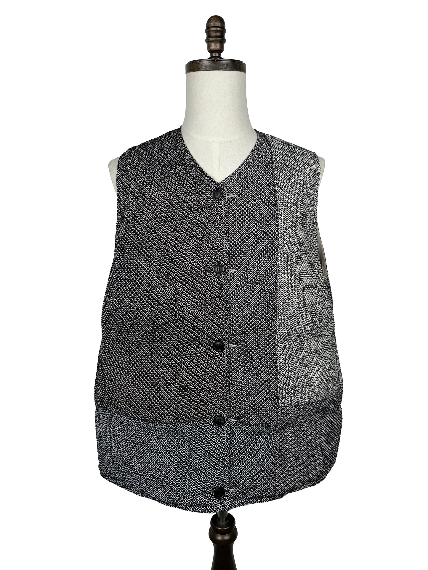 SS24 ICT Kora Down Vest (Vt. Shibori)