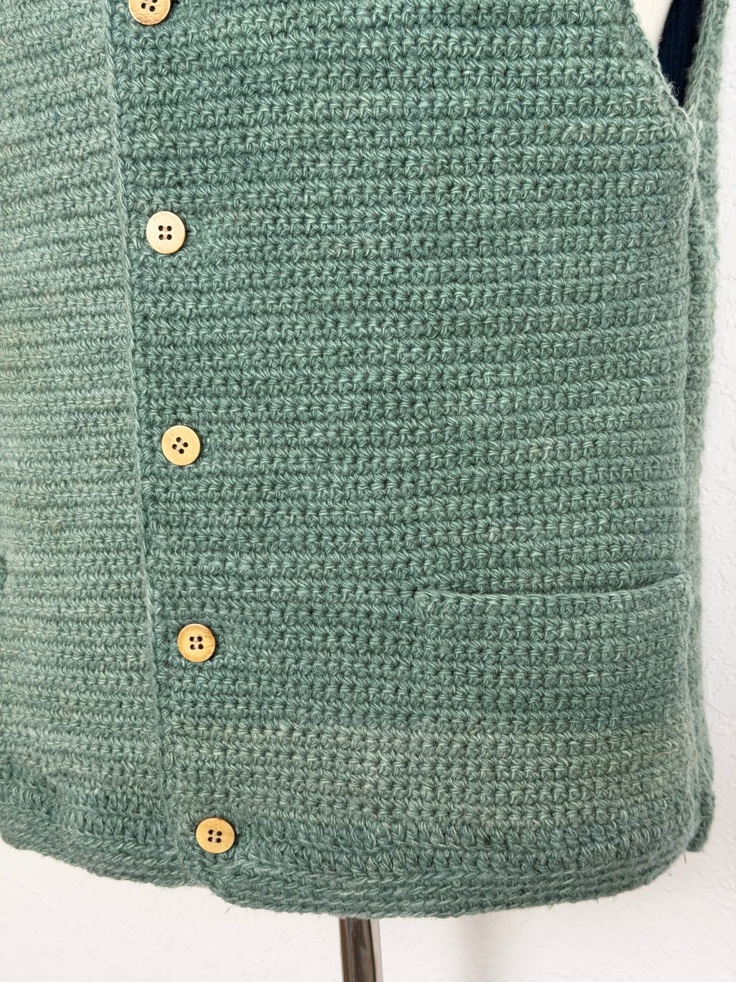 FW24 Crochet Knit Vest (N.D.)