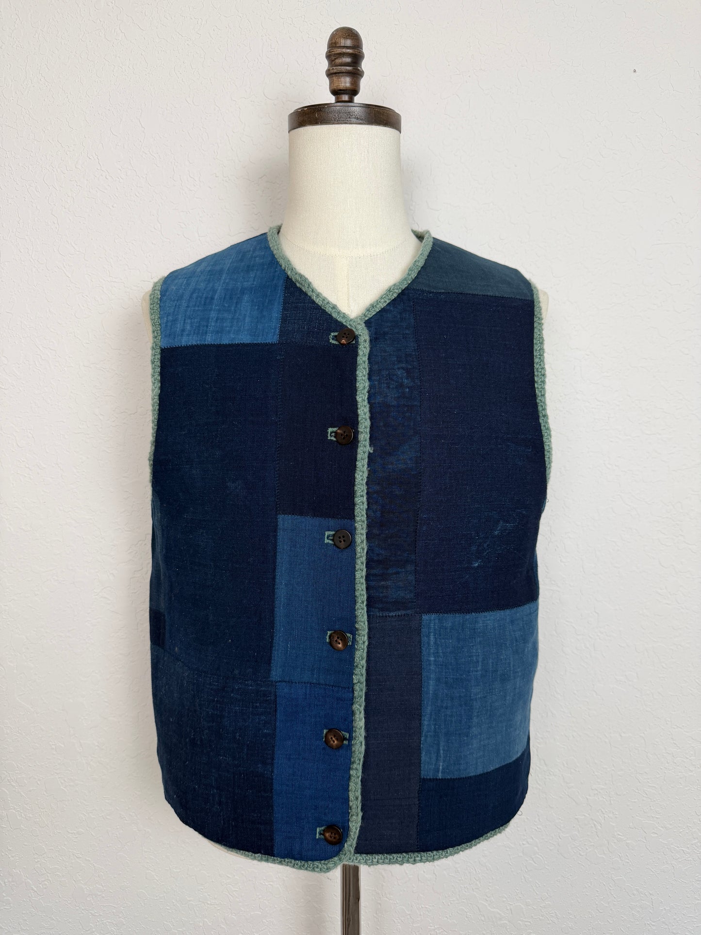 FW24 Crochet Knit Vest (N.D.)